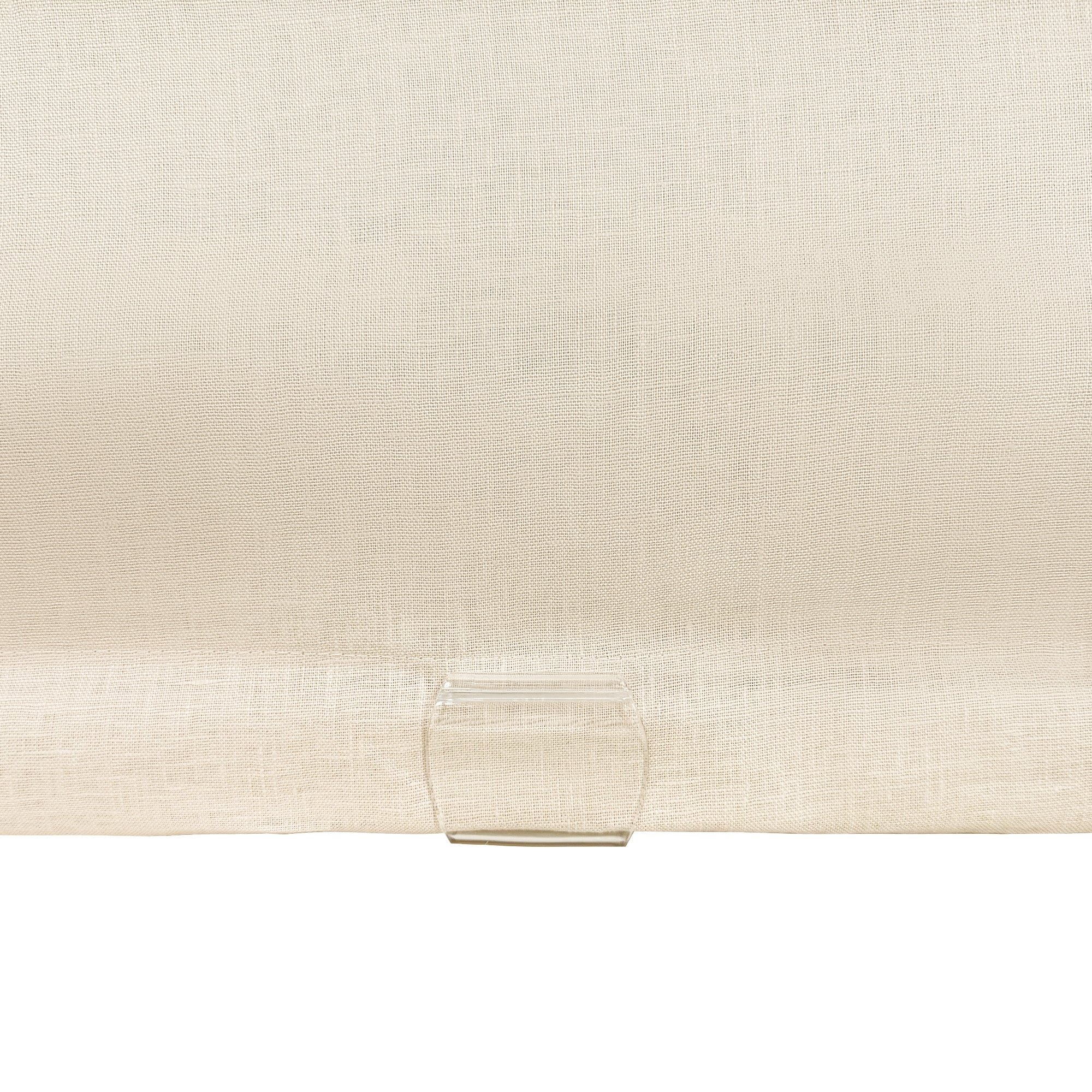 Belgian Flax Linen Roman Shades & Blinds - Image 9