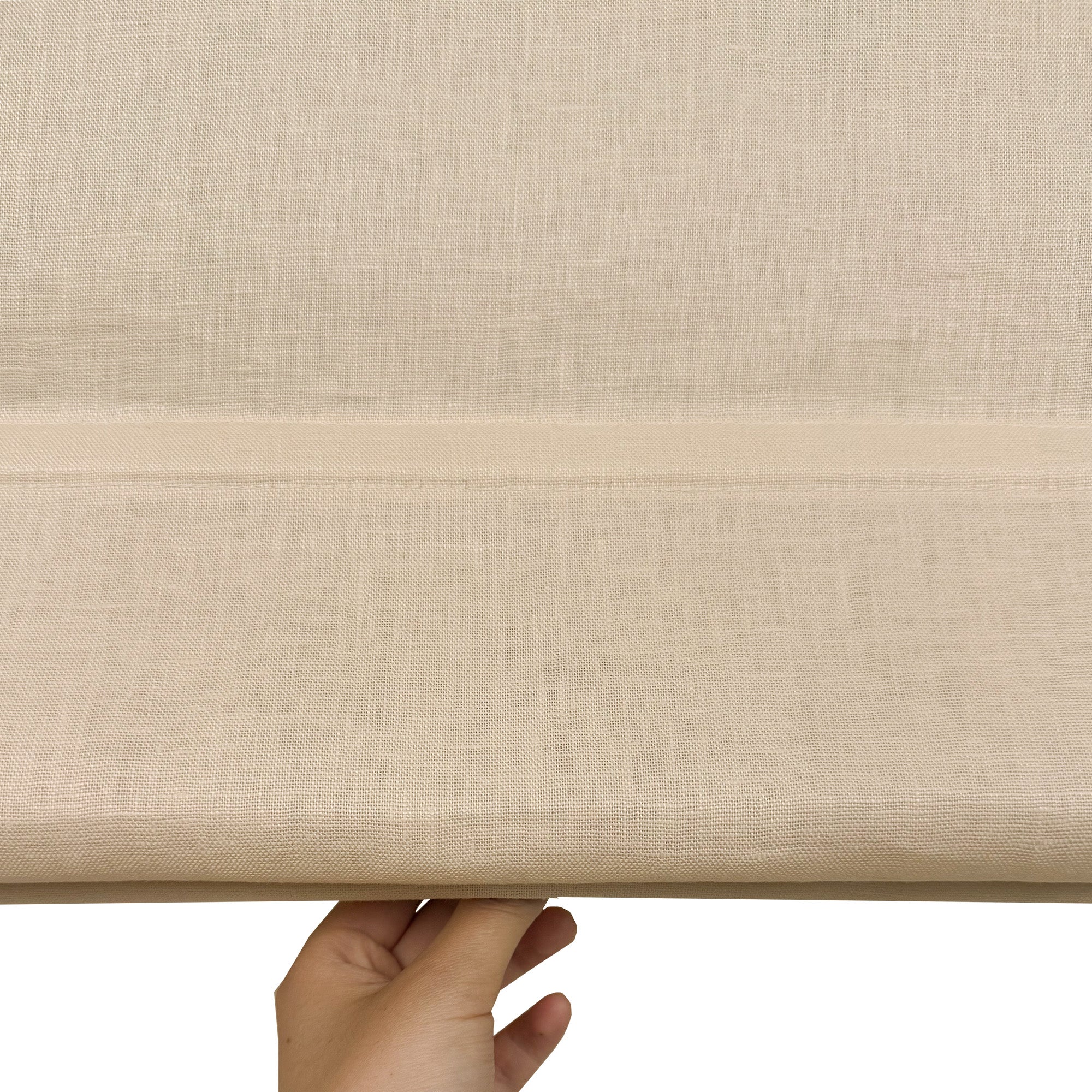 Belgian Flax Linen Roman Shades & Blinds | Top Down Bottom Up - Image 5