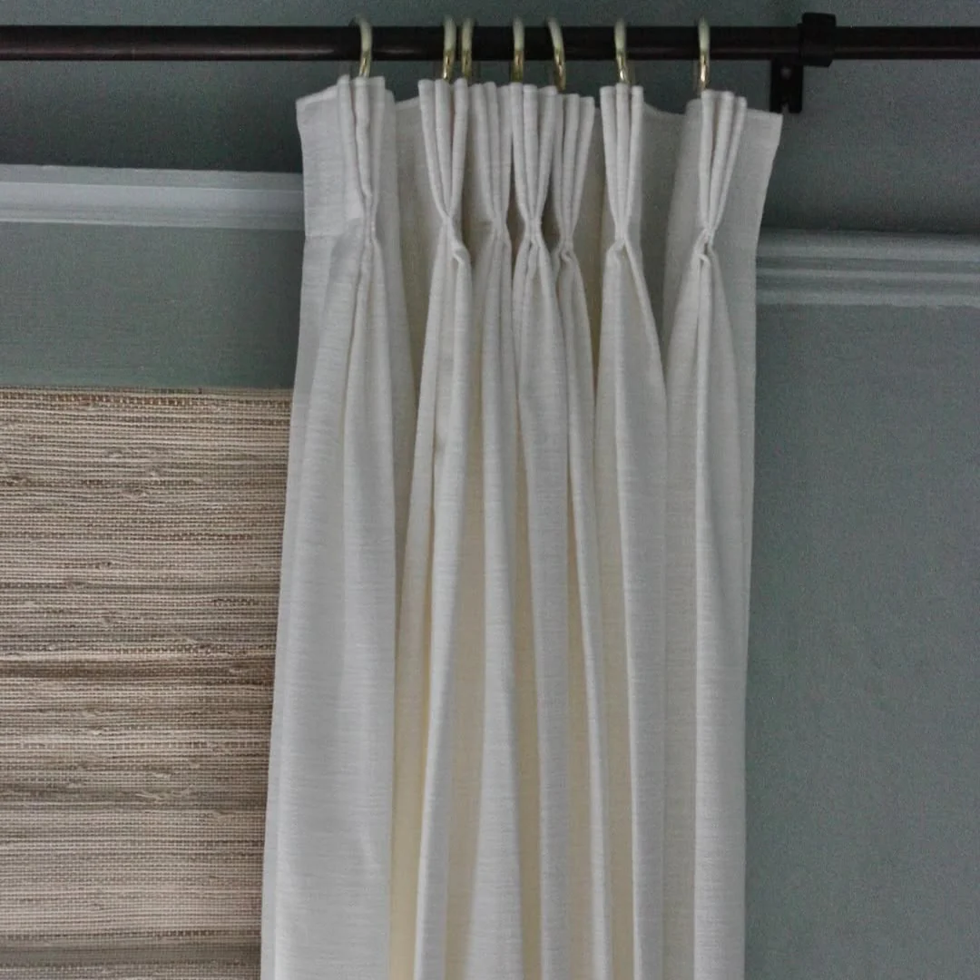 Bella Cotton Blend Curtains & Drapes Pleated - Image 6