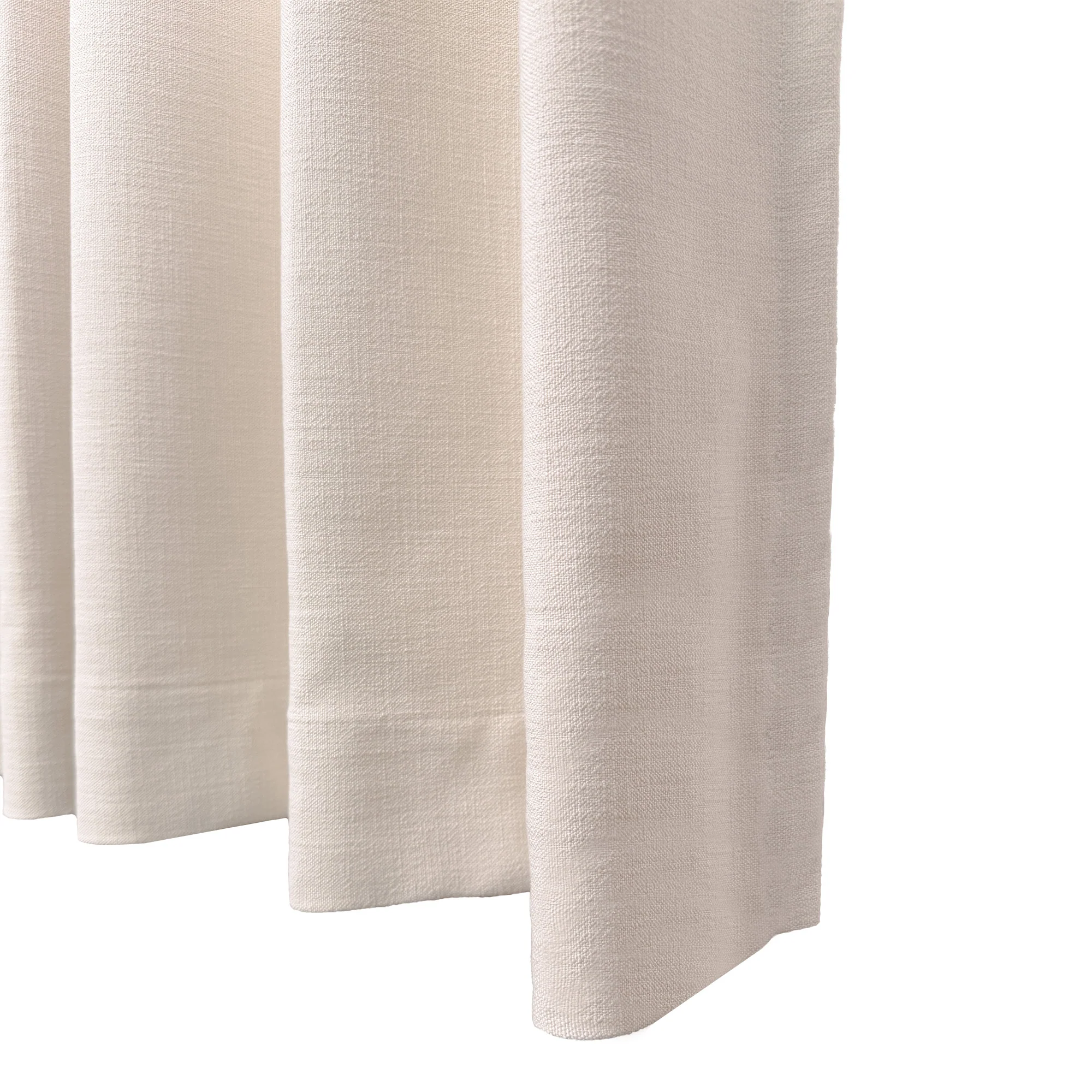Bella Cotton Blend Curtains & Drapes Pleated - Image 7