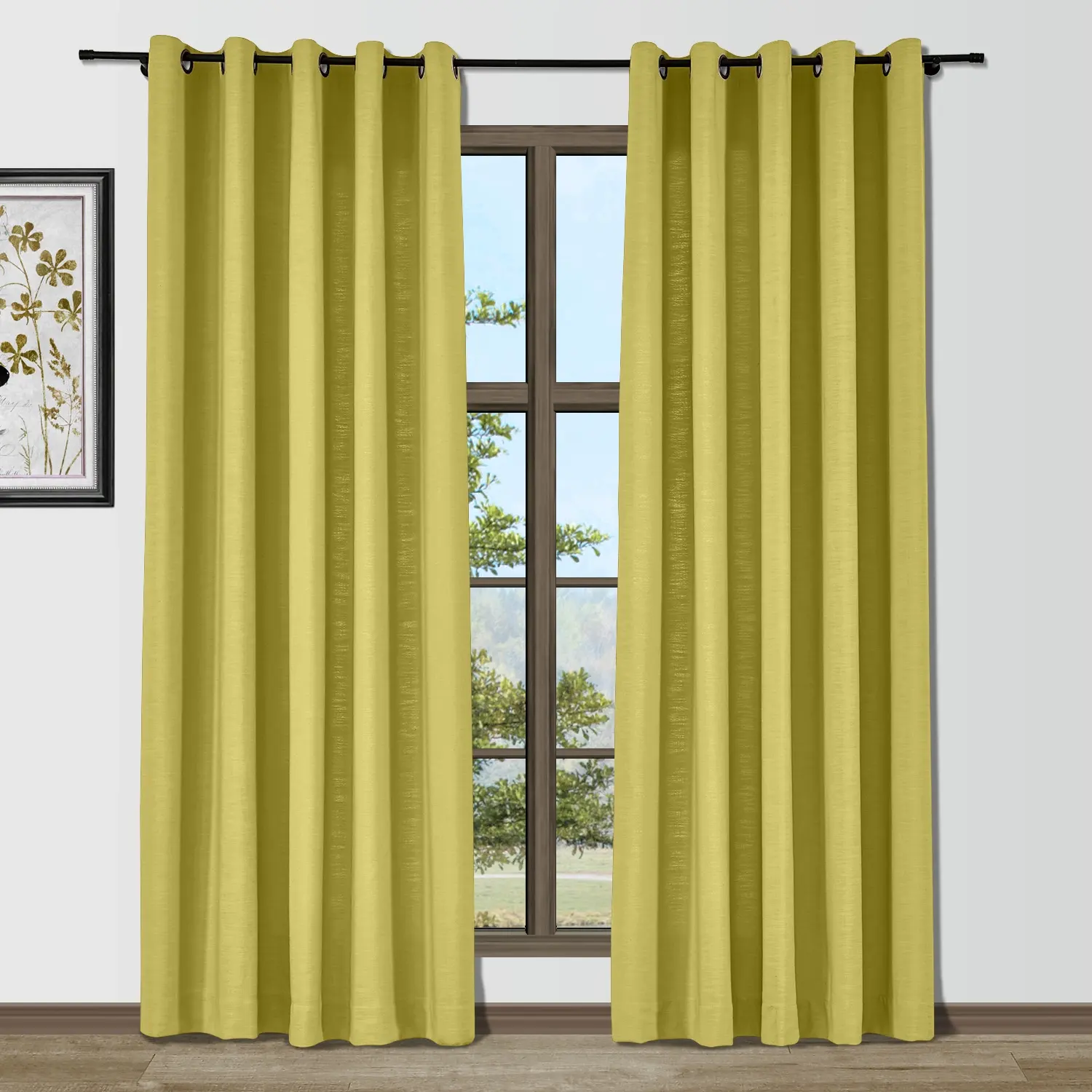 Bella Cotton Blend Curtains & Drapes Grommet - Image 21