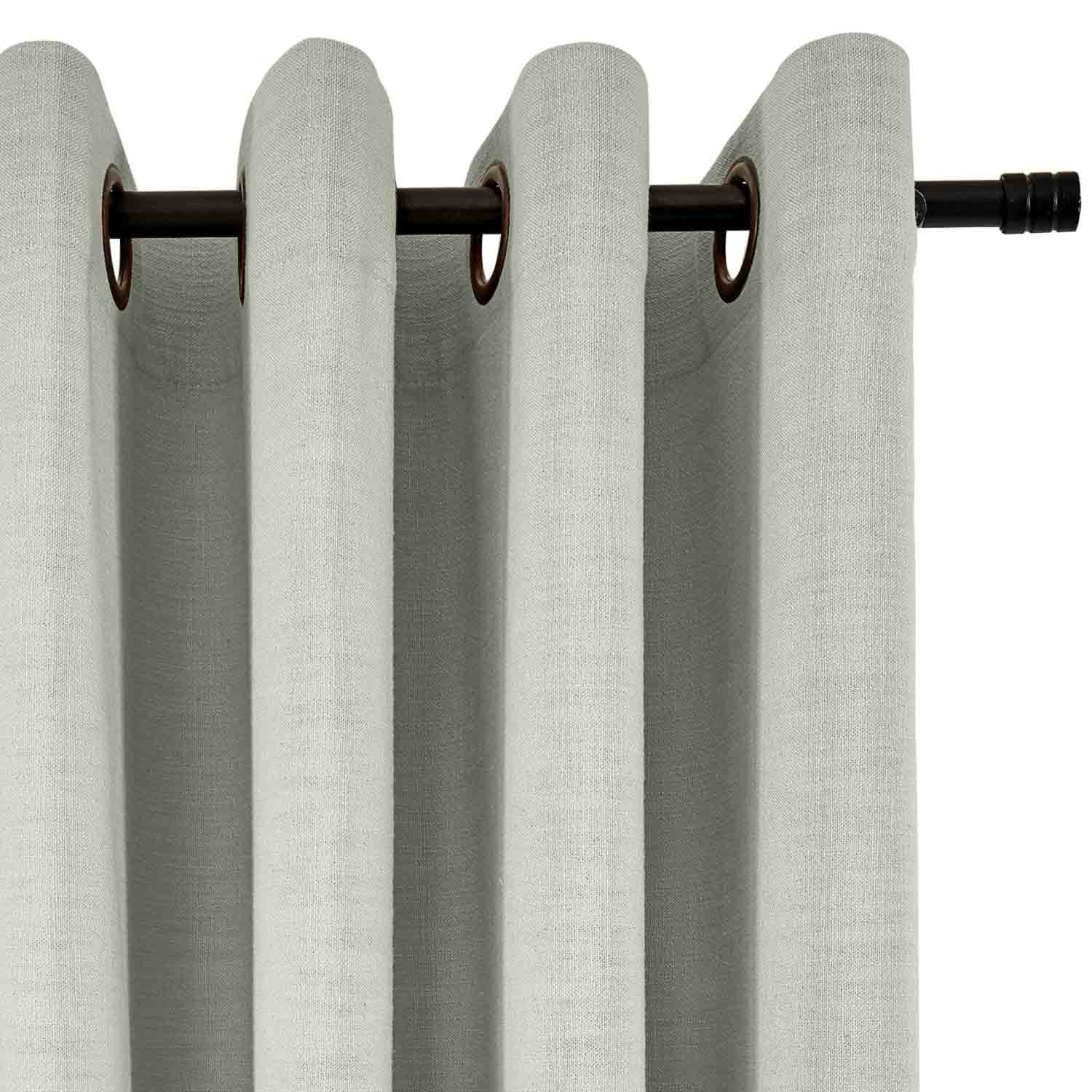 Bella Cotton Blend Curtains & Drapes Grommet - Image 3