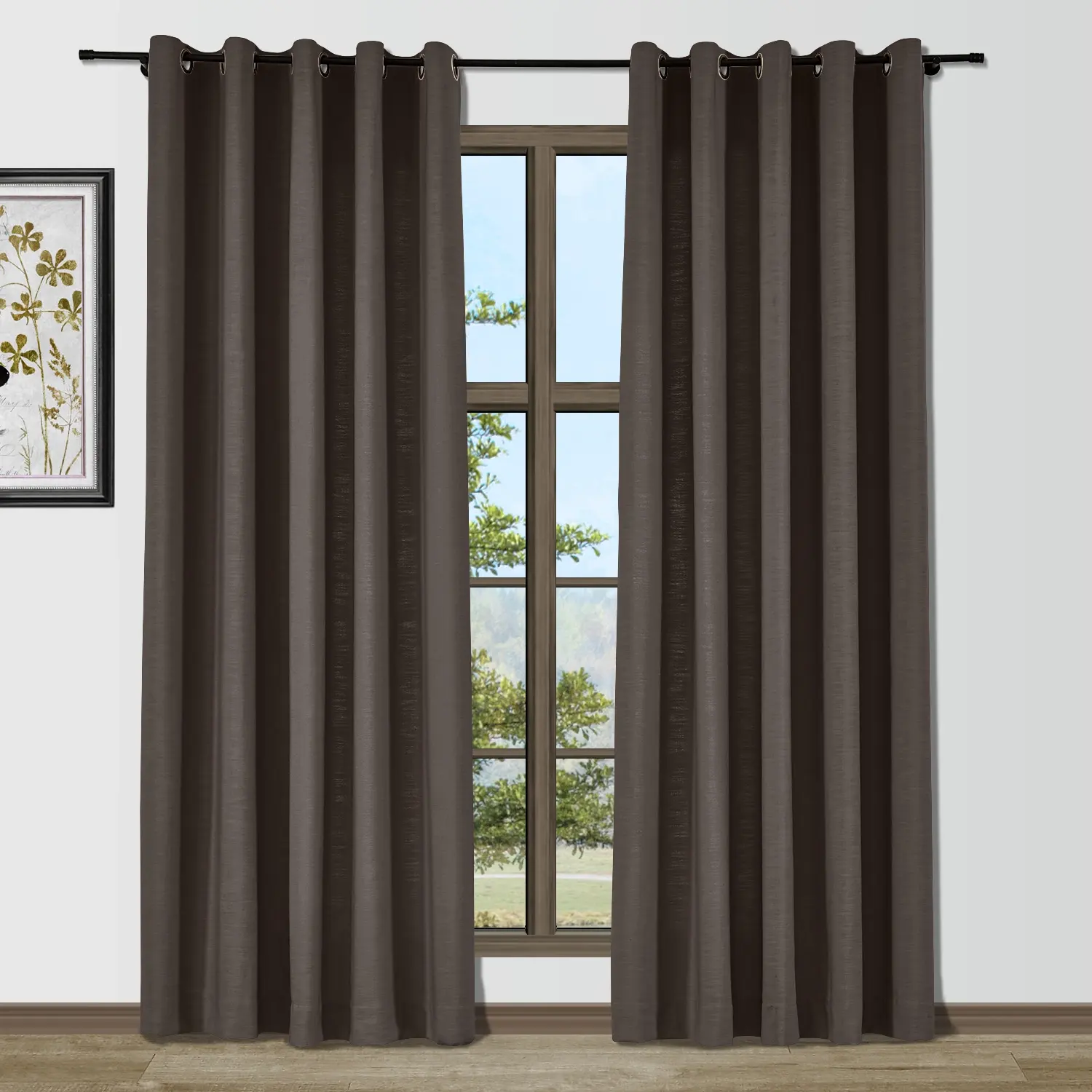 Bella Cotton Blend Curtains & Drapes Grommet - Image 39