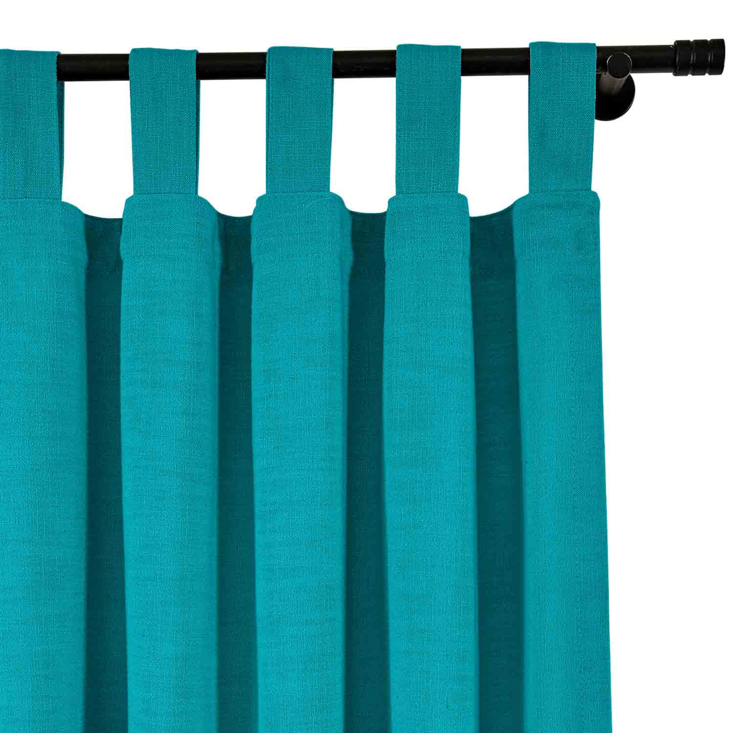 Bella Cotton Blend Curtains & Drapes Soft Top - Image 15