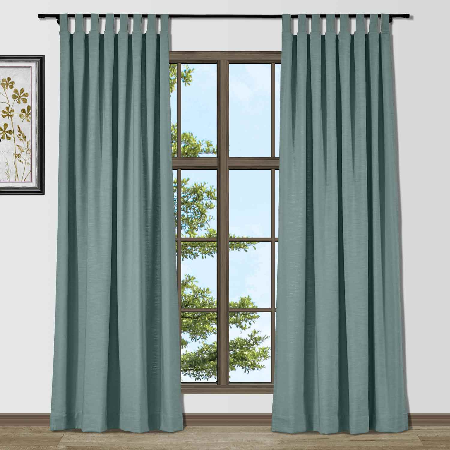 Bella Cotton Blend Curtains & Drapes Soft Top - Image 18