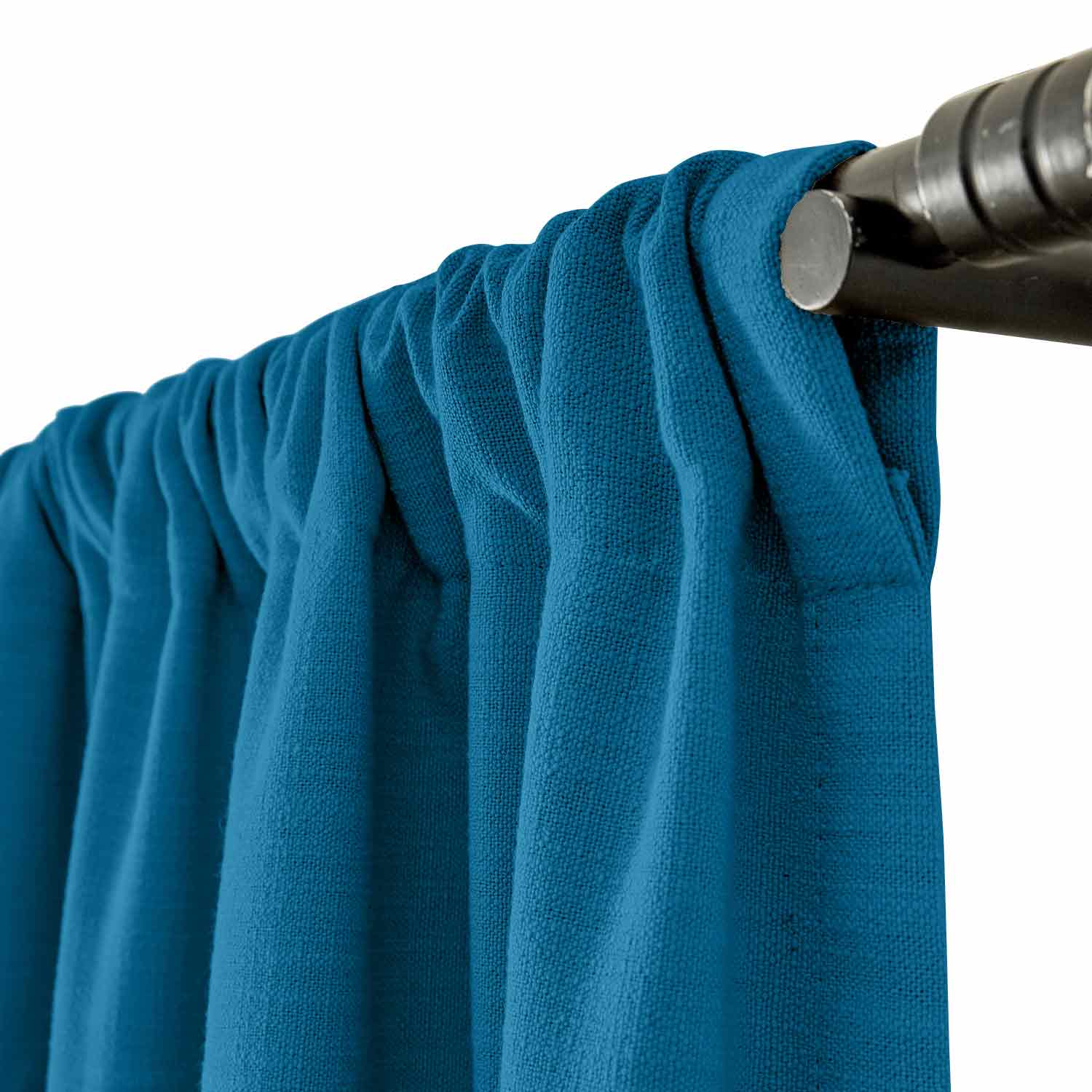 Bella Cotton Blend Curtains & Drapes Soft Top - Image 23