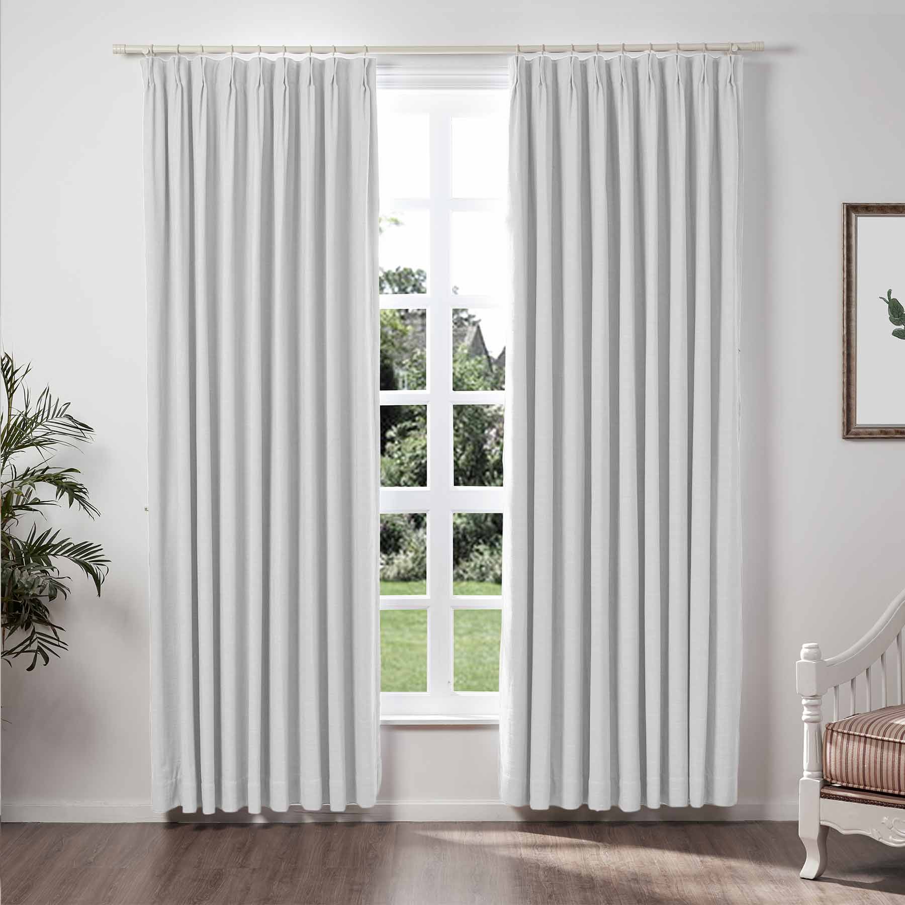 Lily Linen Curtains & Drapes Soft Top - Image 18