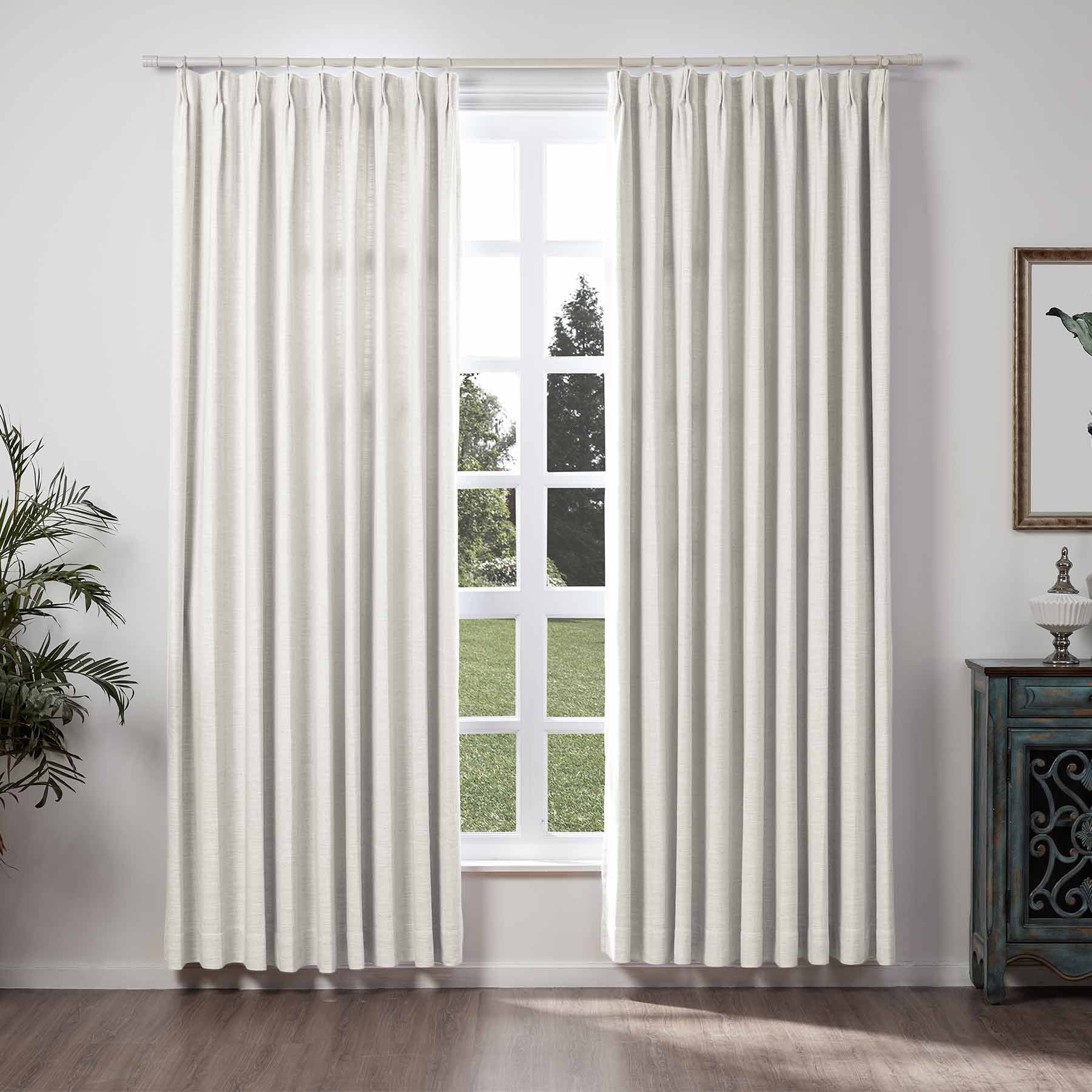 Lily Linen Curtains & Drapes Soft Top - Image 20
