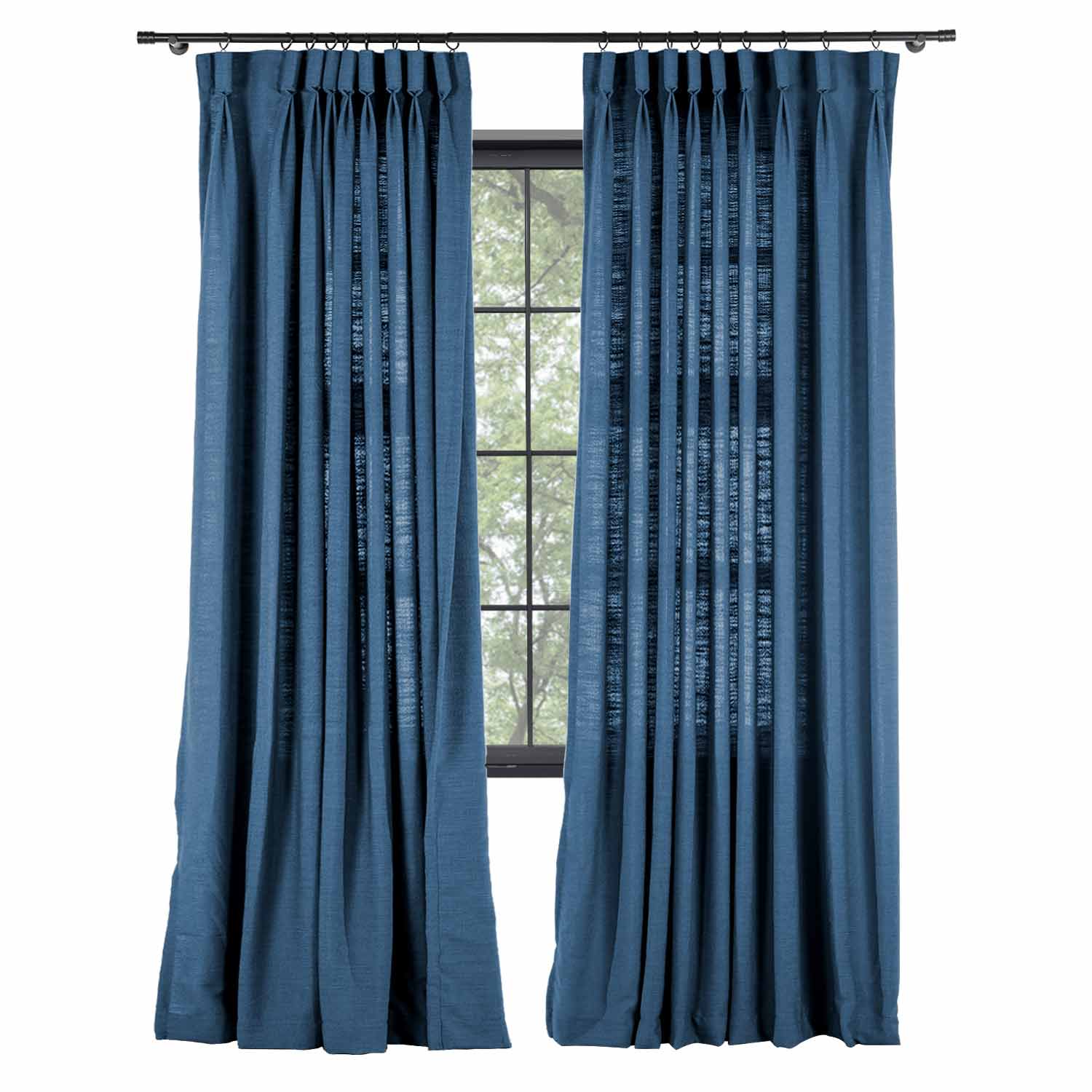 Lily Linen Curtains & Drapes Soft Top - Image 24