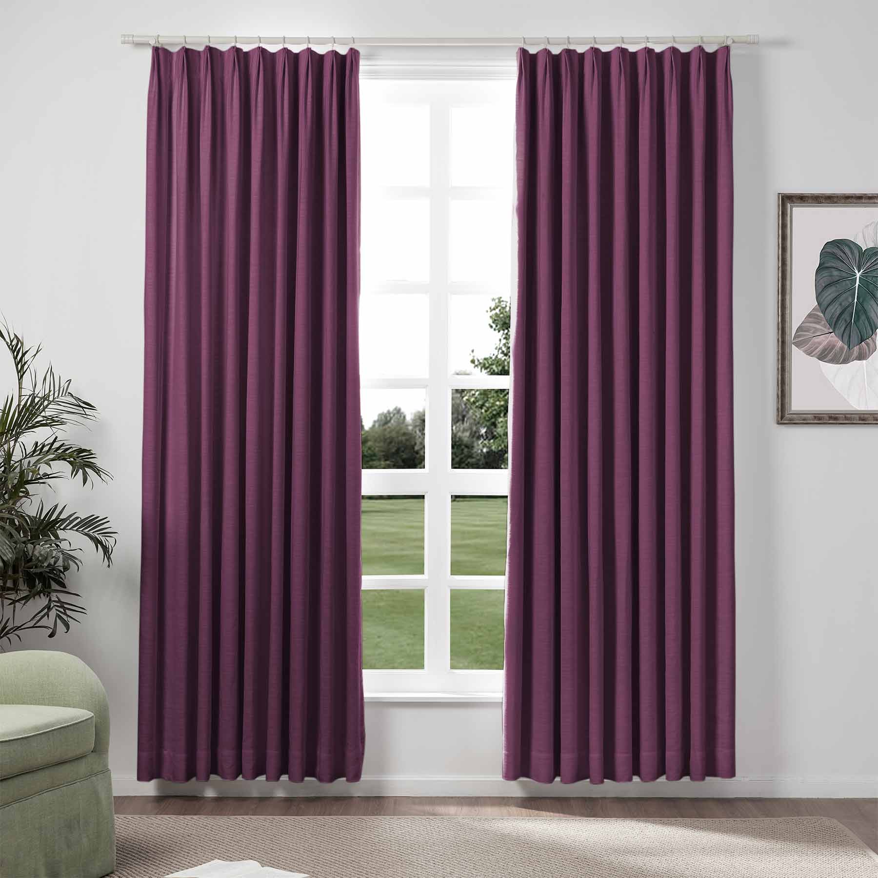Lily Linen Curtains & Drapes Soft Top - Image 33