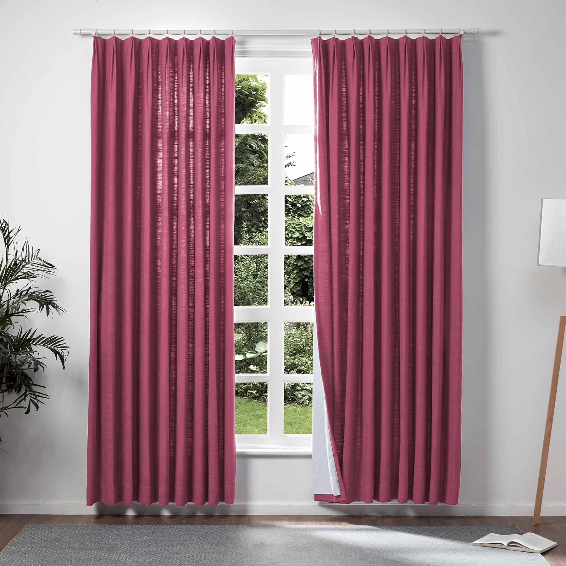 Lily Linen Curtains & Drapes Soft Top - Image 34