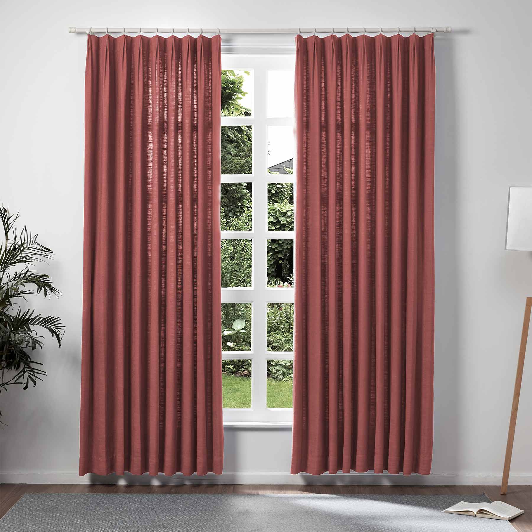 Lily Linen Curtains & Drapes Soft Top - Image 35