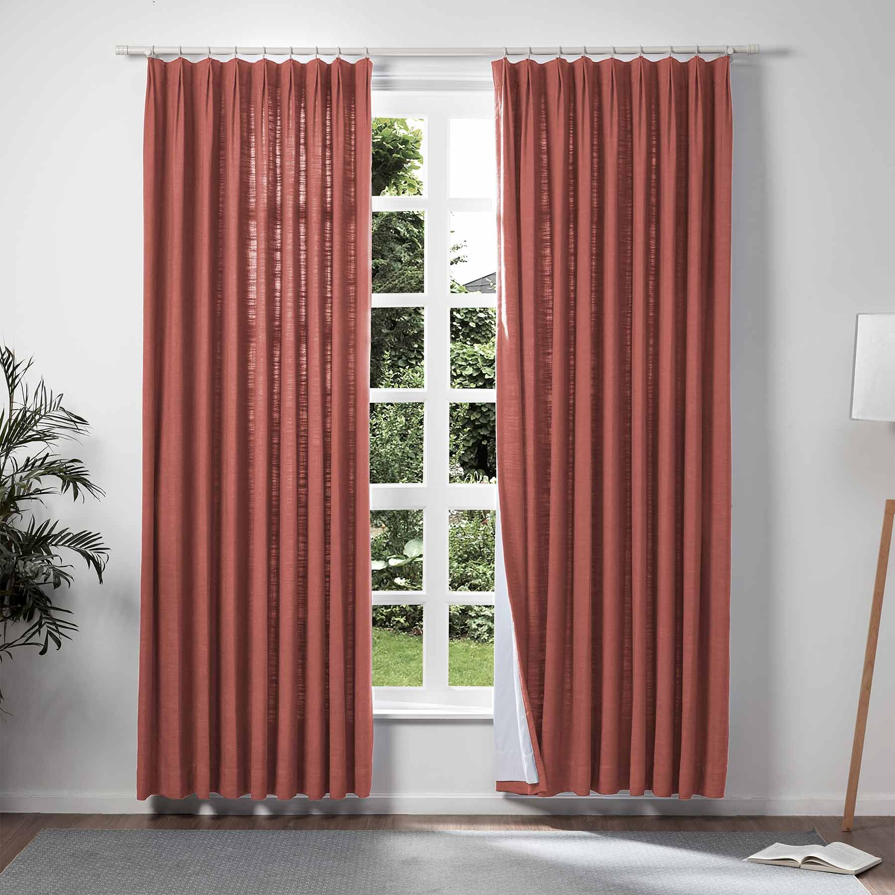Lily Linen Curtains & Drapes Soft Top - Image 36