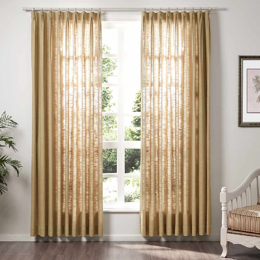 Lily Linen Curtains & Drapes Soft Top - Image 8