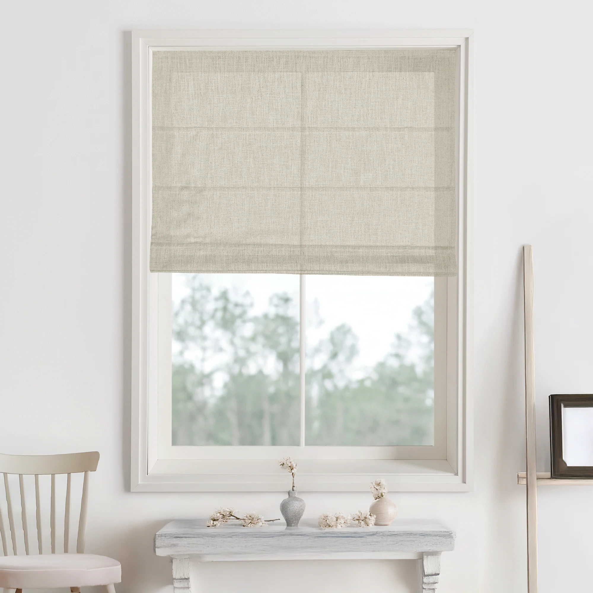 Bella Cotton Roman Shades & Blinds - Image 13