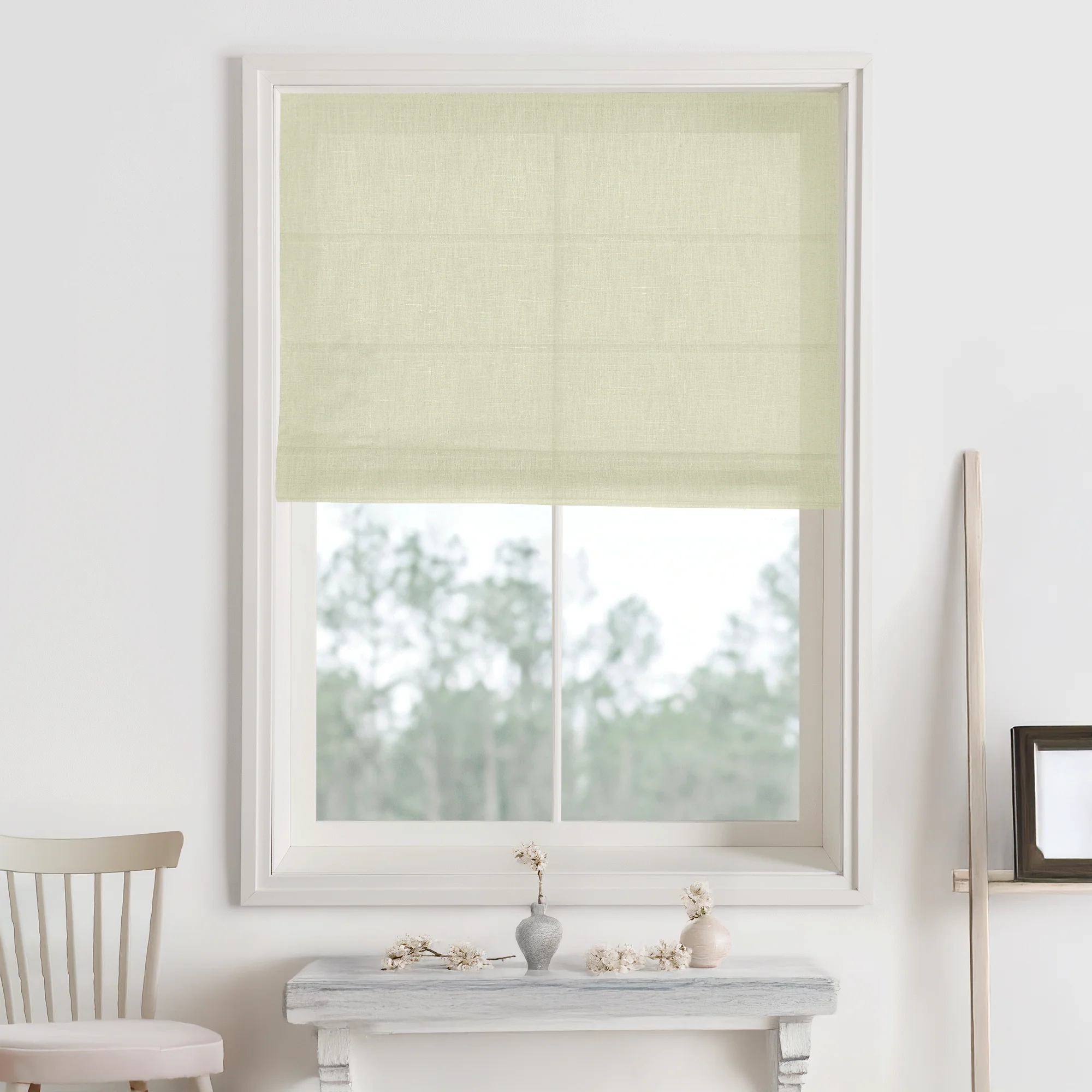 Bella Cotton Roman Shades & Blinds - Image 15