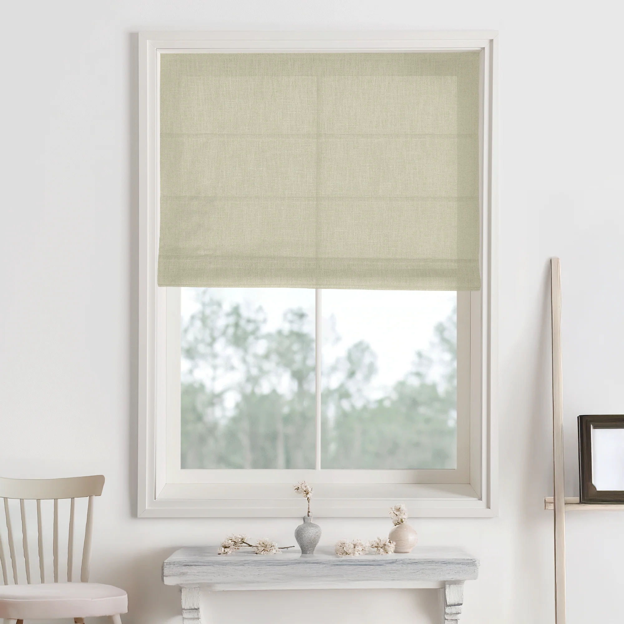 Bella Cotton Roman Shades & Blinds - Image 17