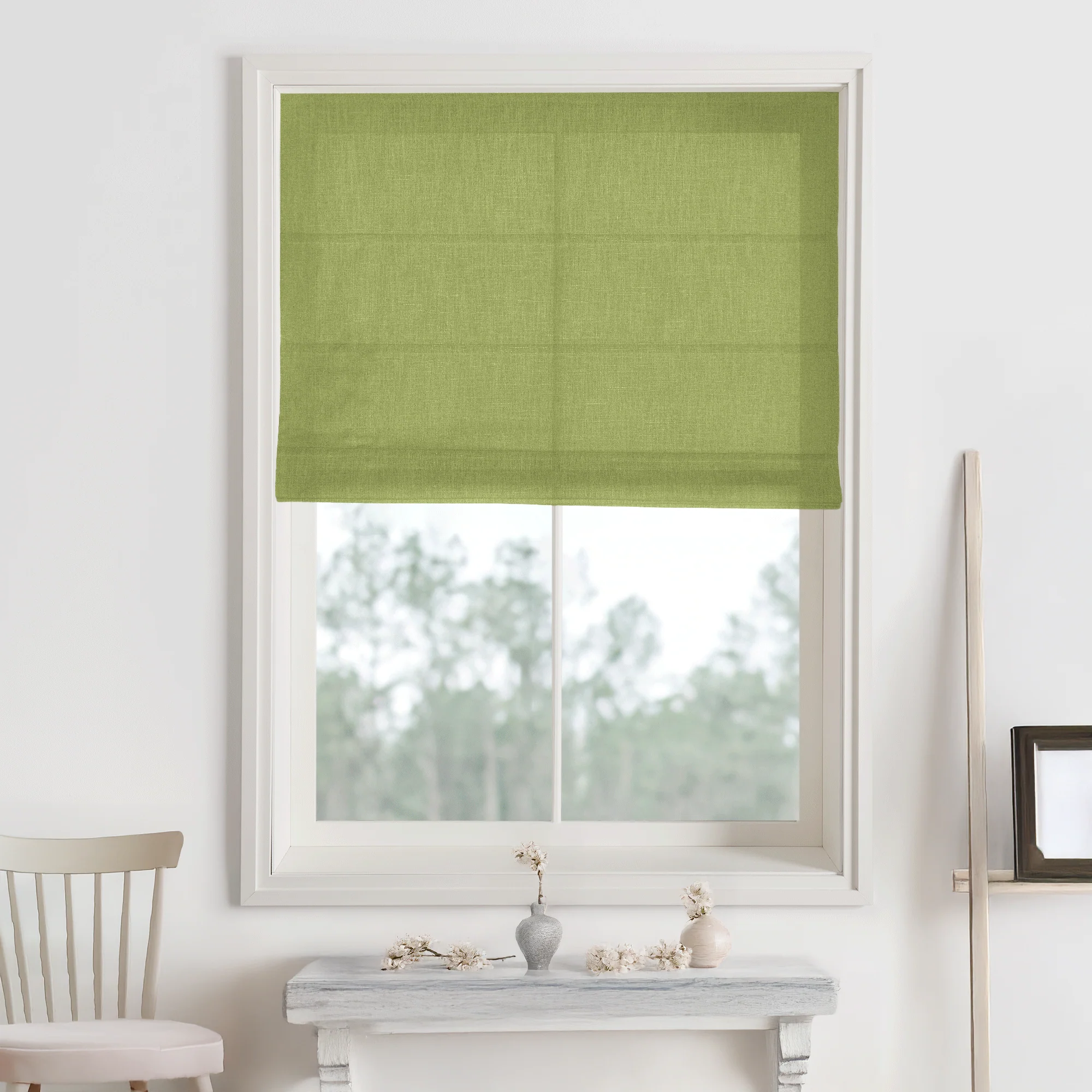 Bella Cotton Roman Shades & Blinds - Image 26
