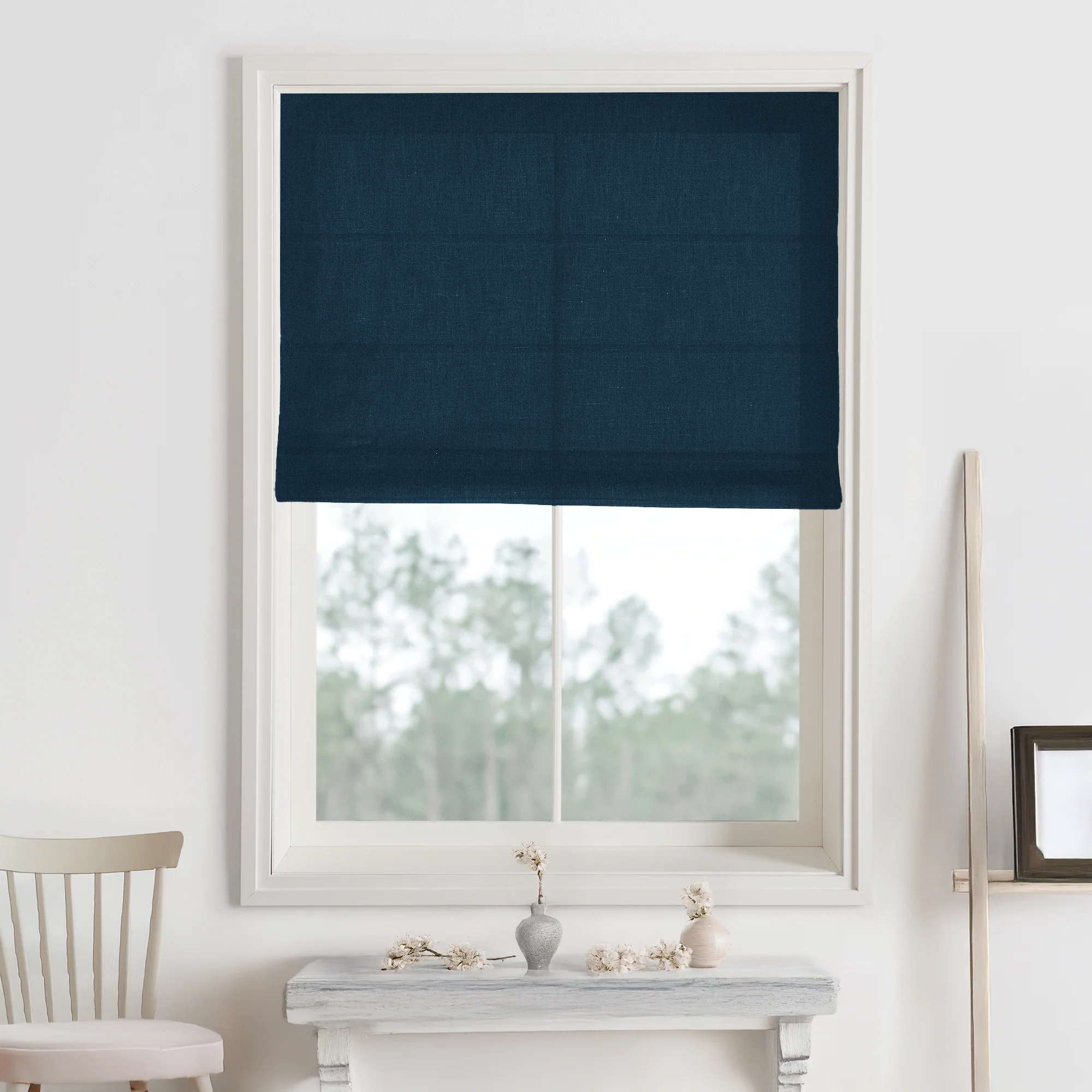 Bella Cotton Roman Shades & Blinds - Image 36
