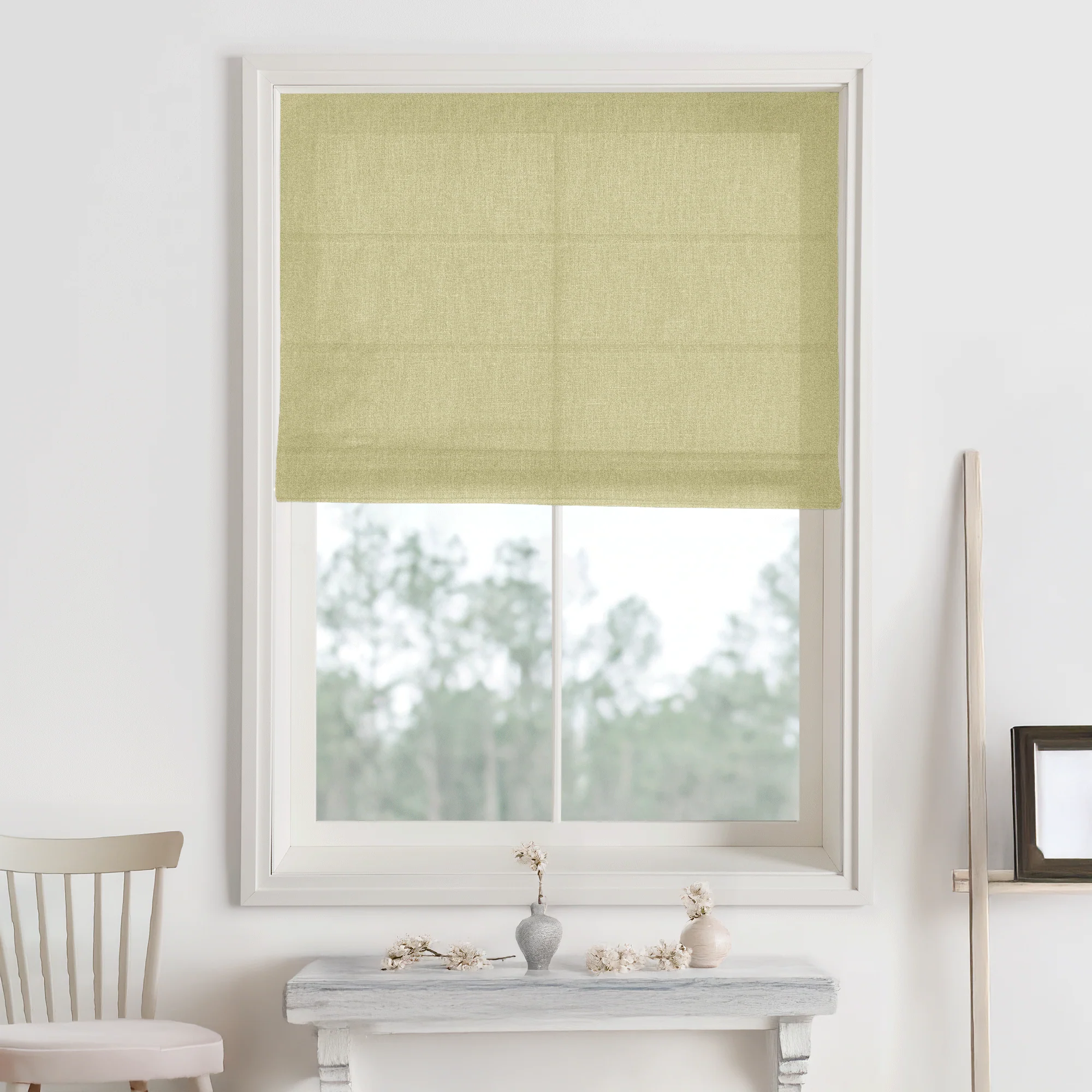 Bella Cotton Roman Shades & Blinds - Image 37