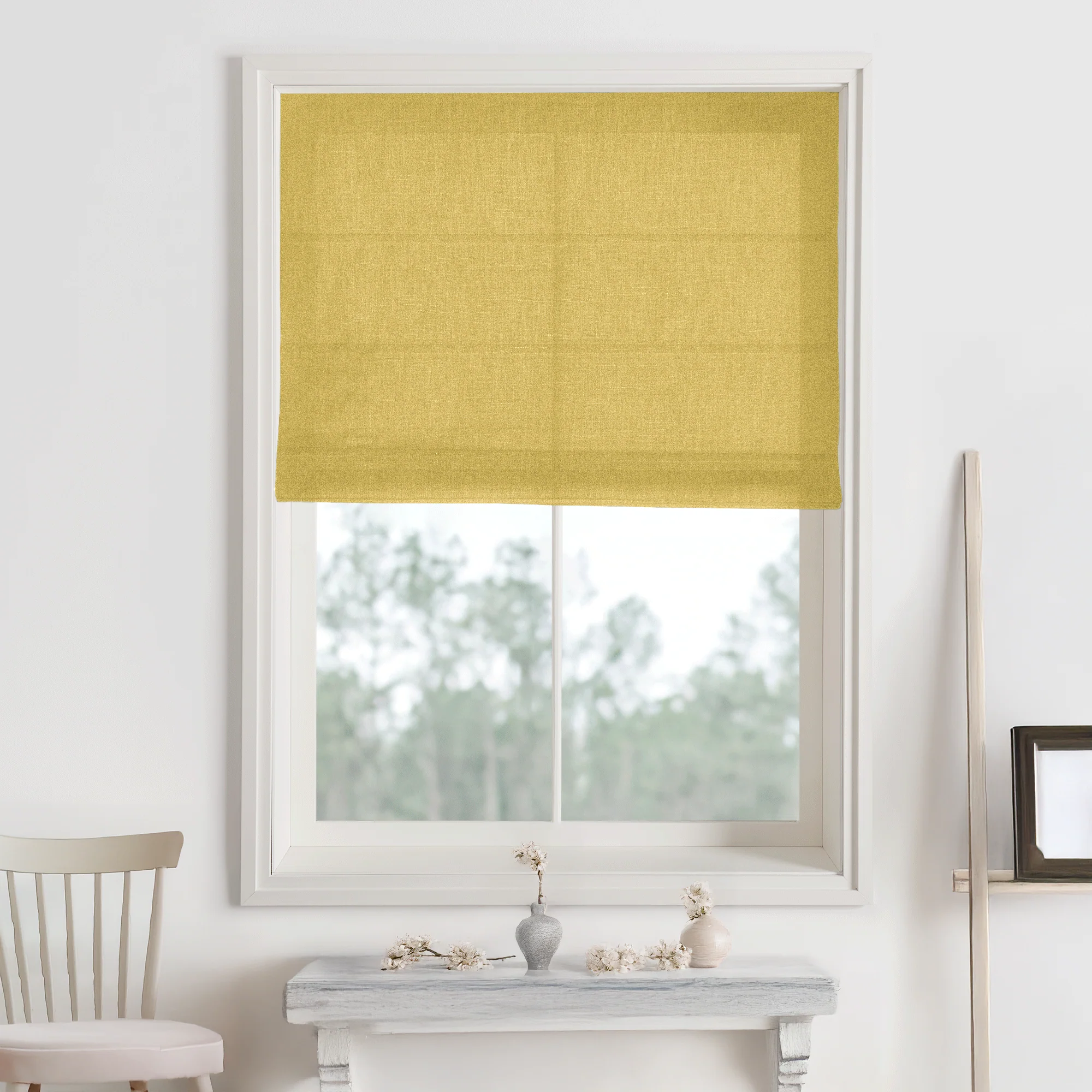 Bella Cotton Roman Shades & Blinds - Image 38