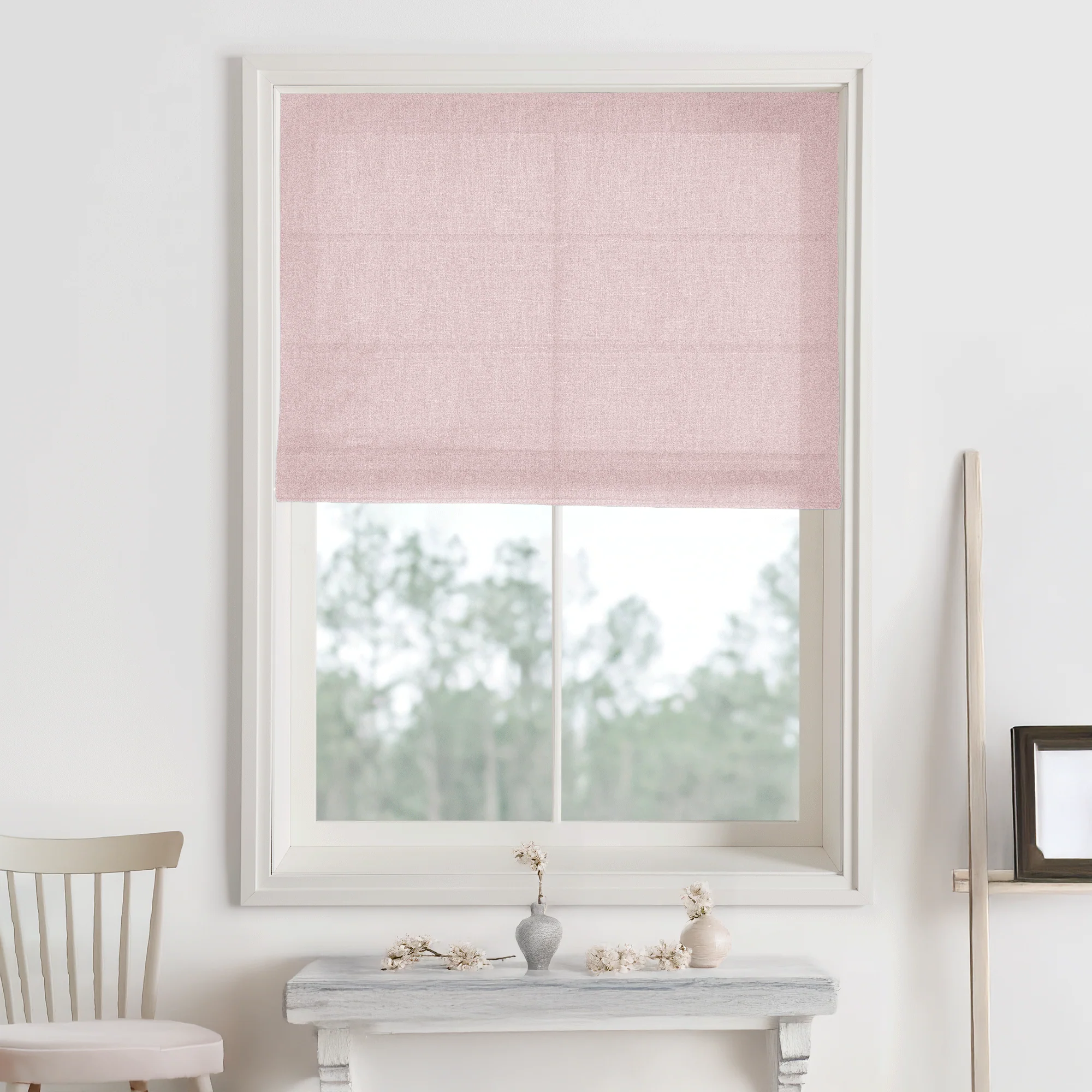 Bella Cotton Roman Shades & Blinds - Image 40