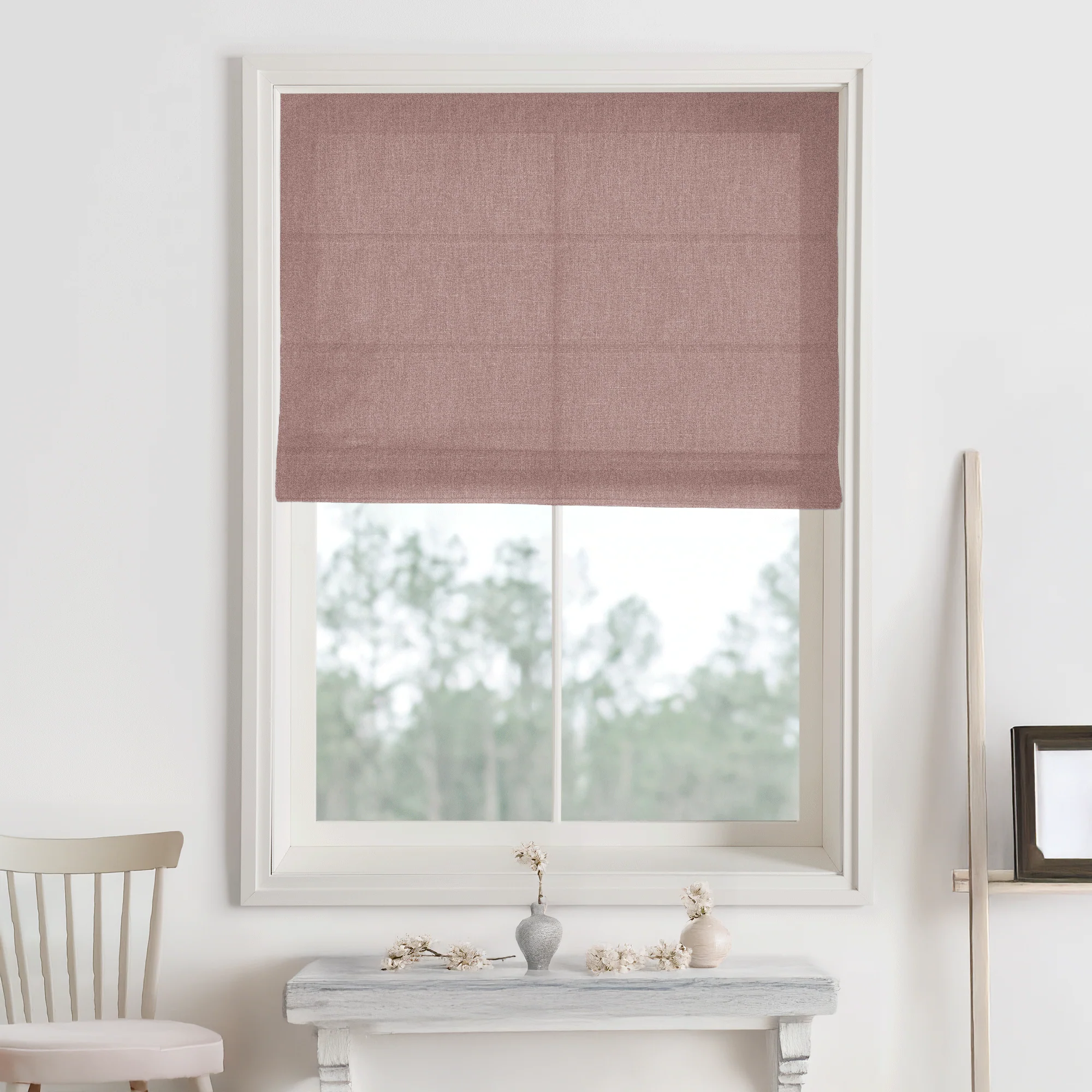 Bella Cotton Roman Shades & Blinds - Image 41