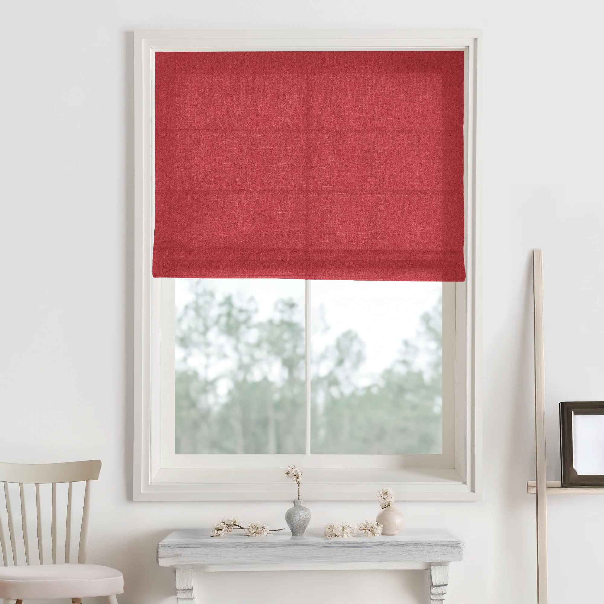 Bella Cotton Roman Shades & Blinds - Image 42