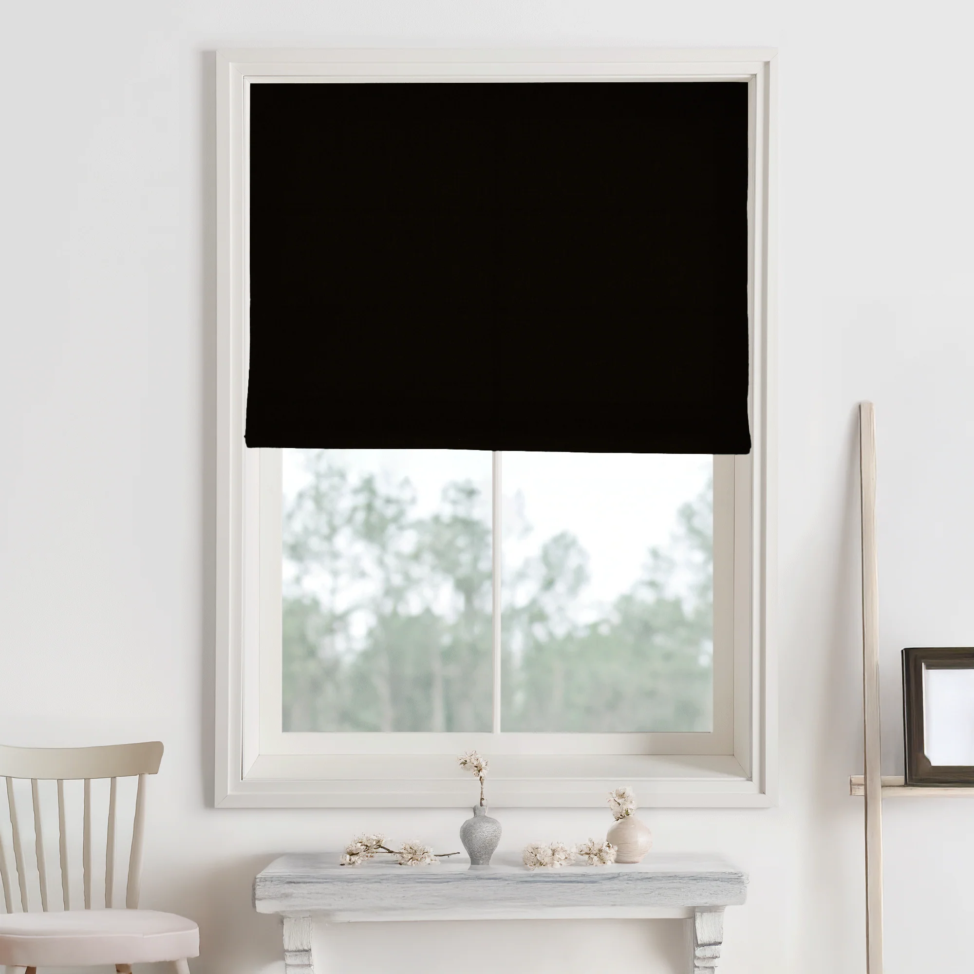 Bella Cotton Roman Shades & Blinds - Image 8