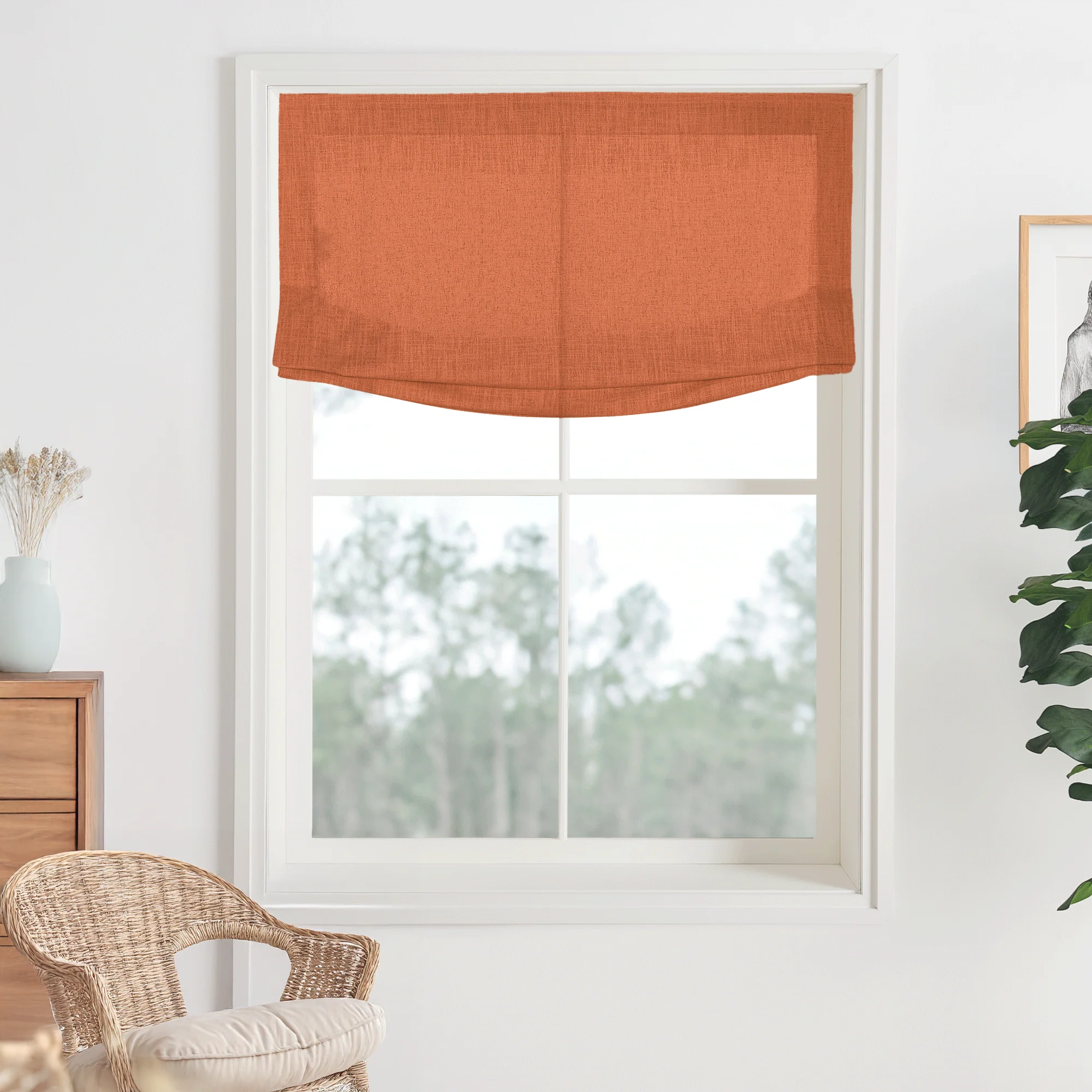 Bella Cotton Roman Shades & Blinds | Relaxed - Image 10
