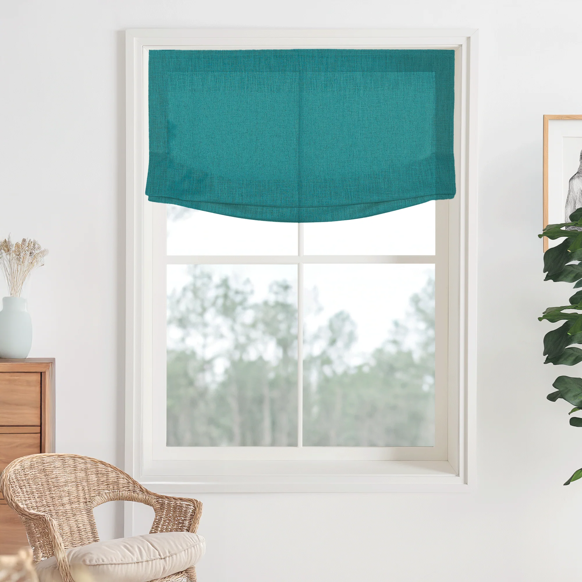 Bella Cotton Roman Shades & Blinds | Relaxed - Image 11