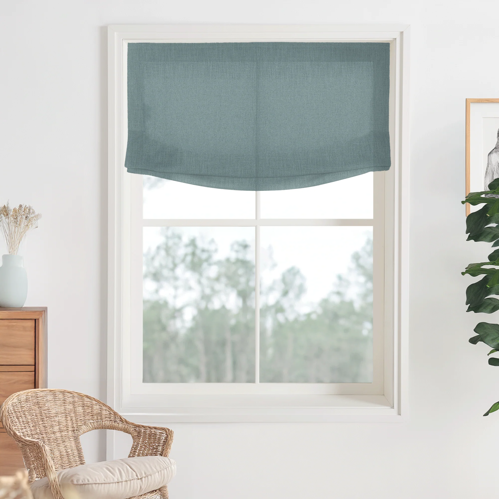 Bella Cotton Roman Shades & Blinds | Relaxed - Image 22