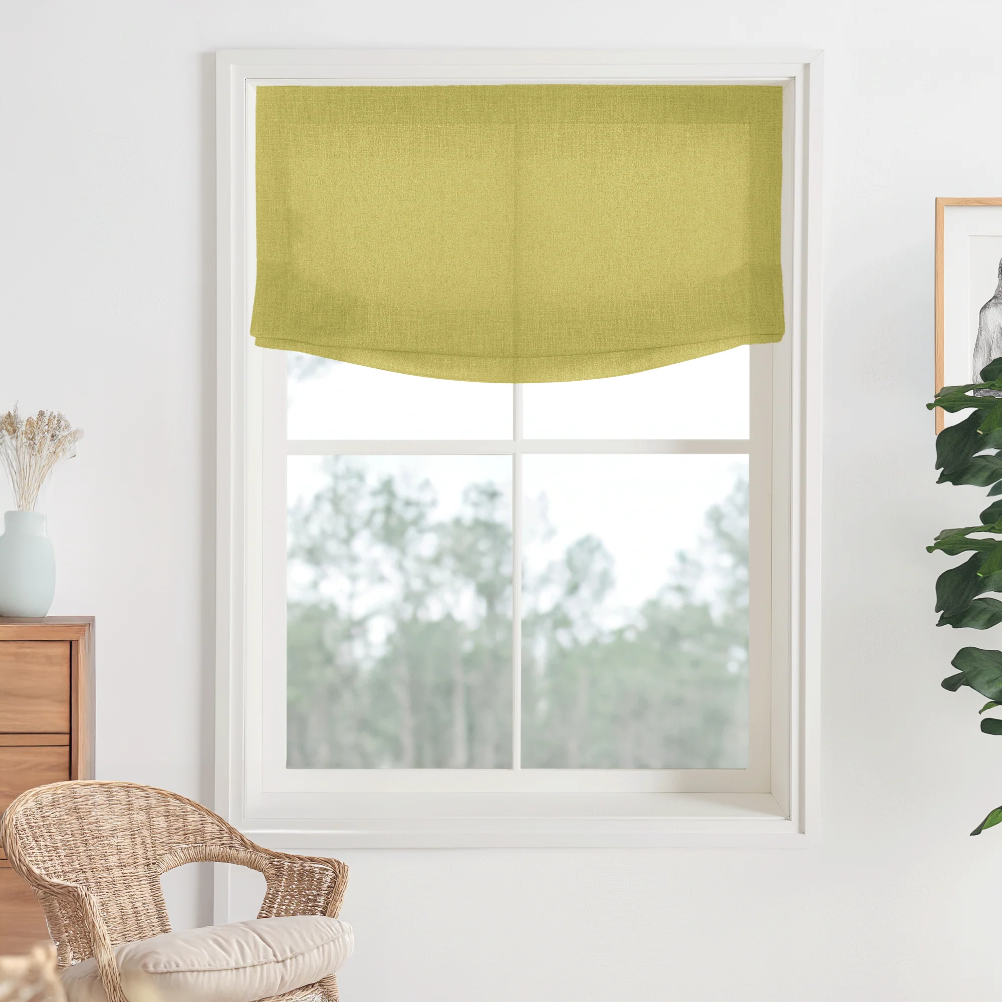 Bella Cotton Roman Shades & Blinds | Relaxed - Image 24