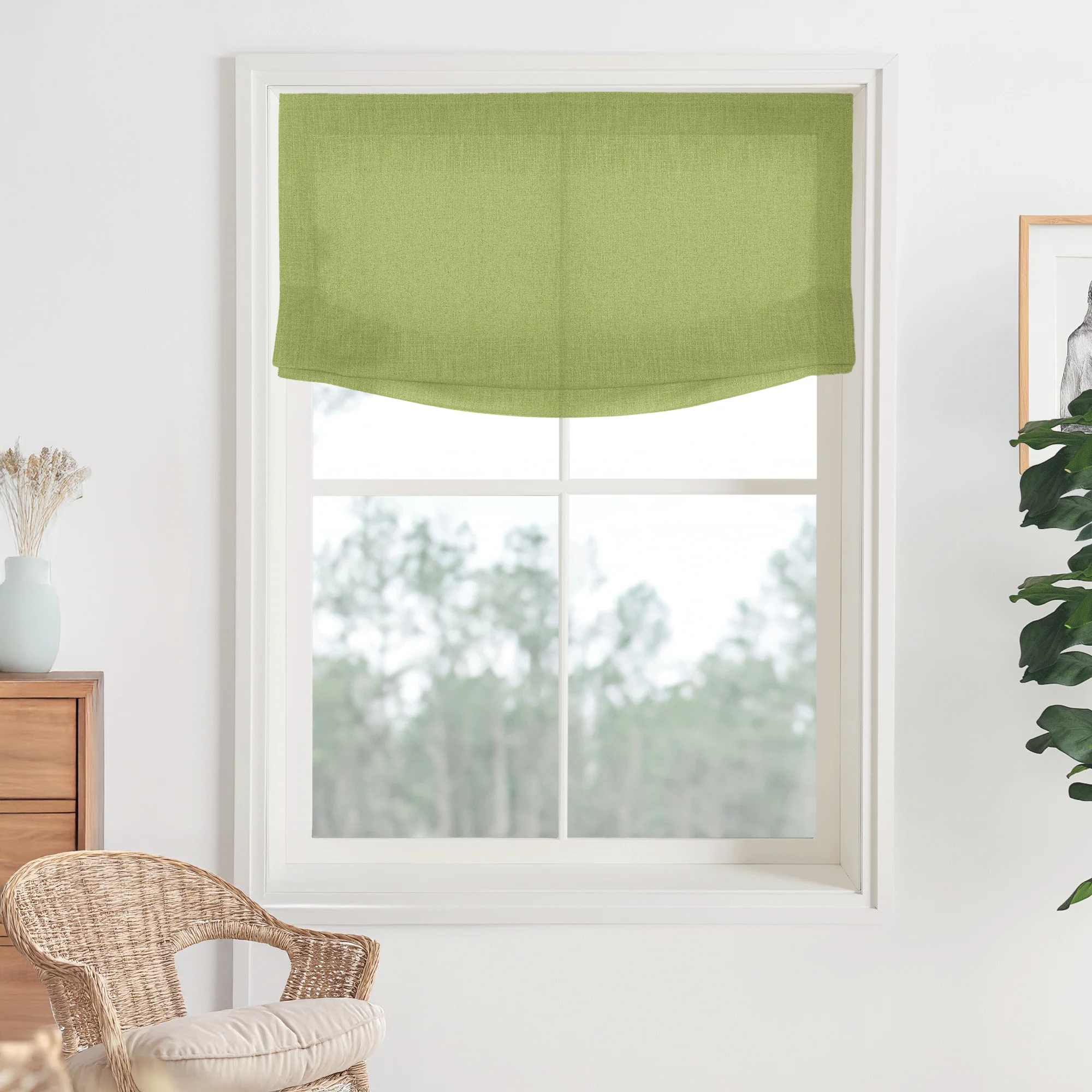 Bella Cotton Roman Shades & Blinds | Relaxed - Image 25