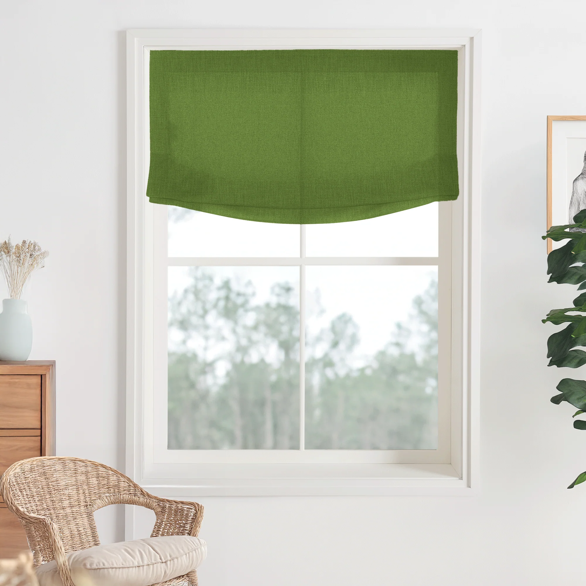 Bella Cotton Roman Shades & Blinds | Relaxed - Image 26