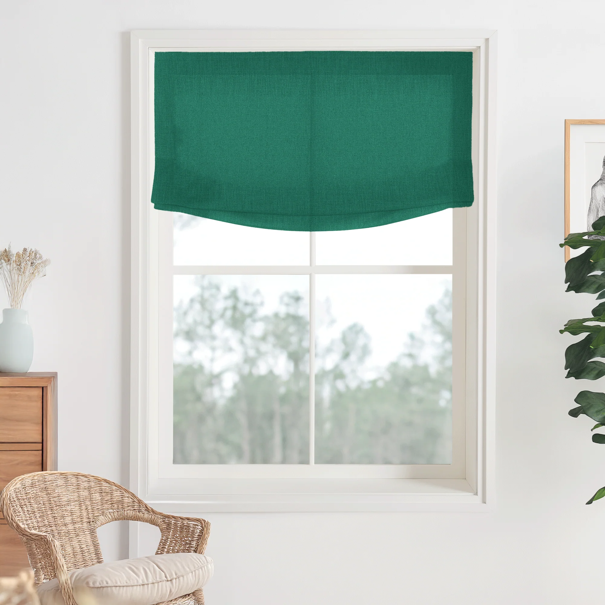 Bella Cotton Roman Shades & Blinds | Relaxed - Image 28