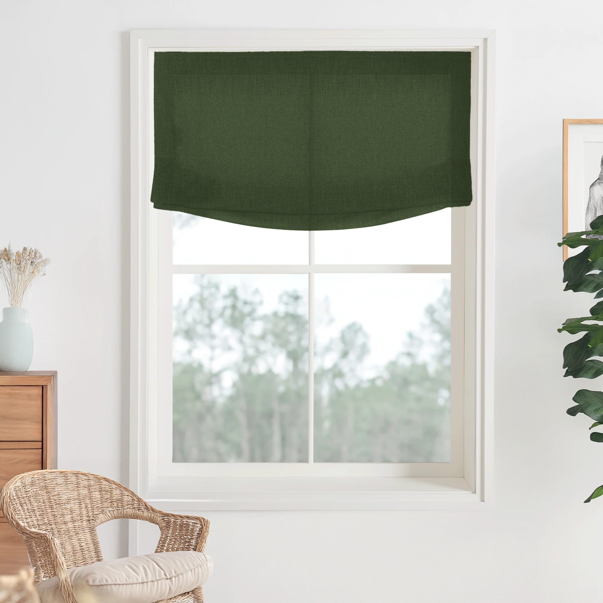 Bella Cotton Roman Shades & Blinds | Relaxed - Image 29