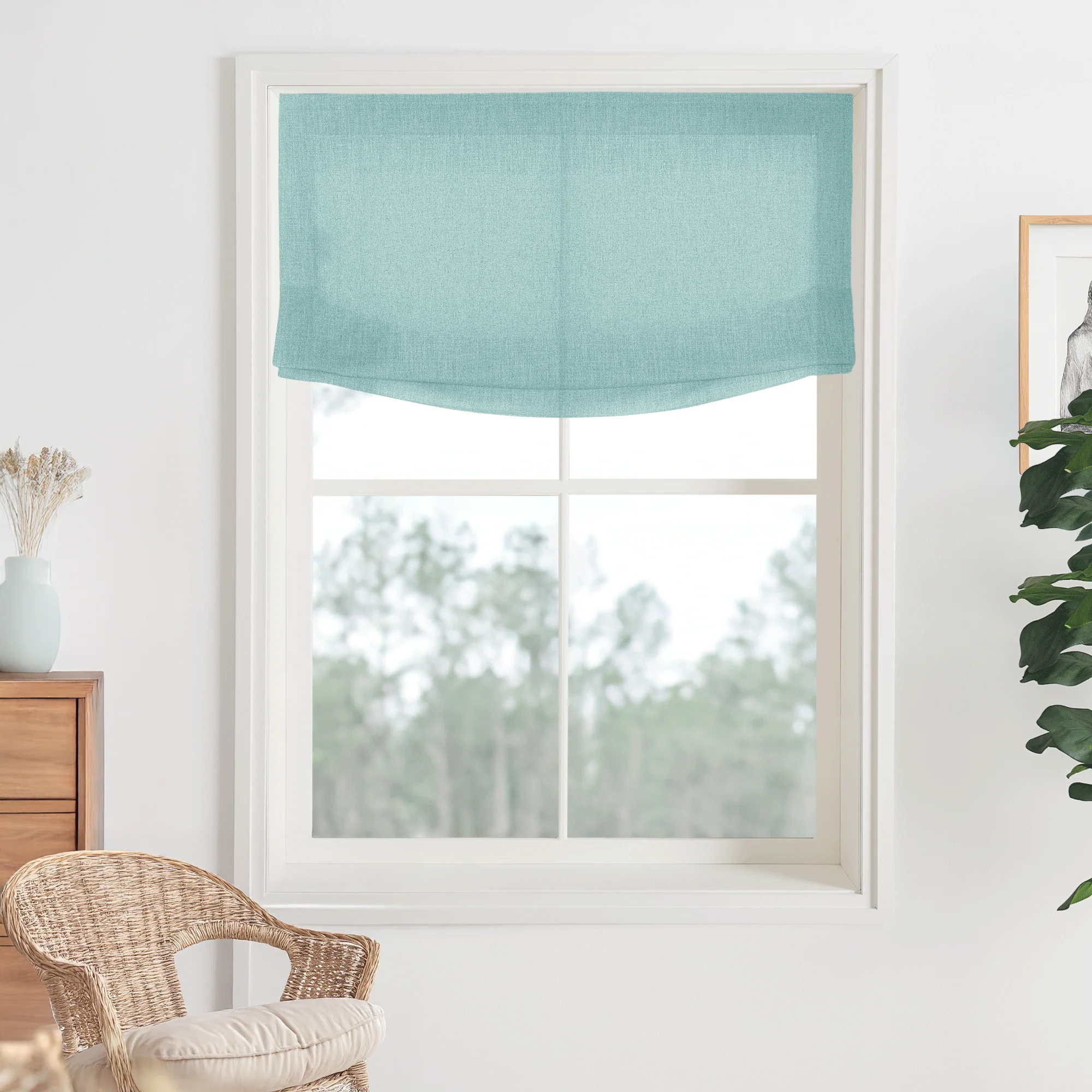 Bella Cotton Roman Shades & Blinds | Relaxed - Image 30