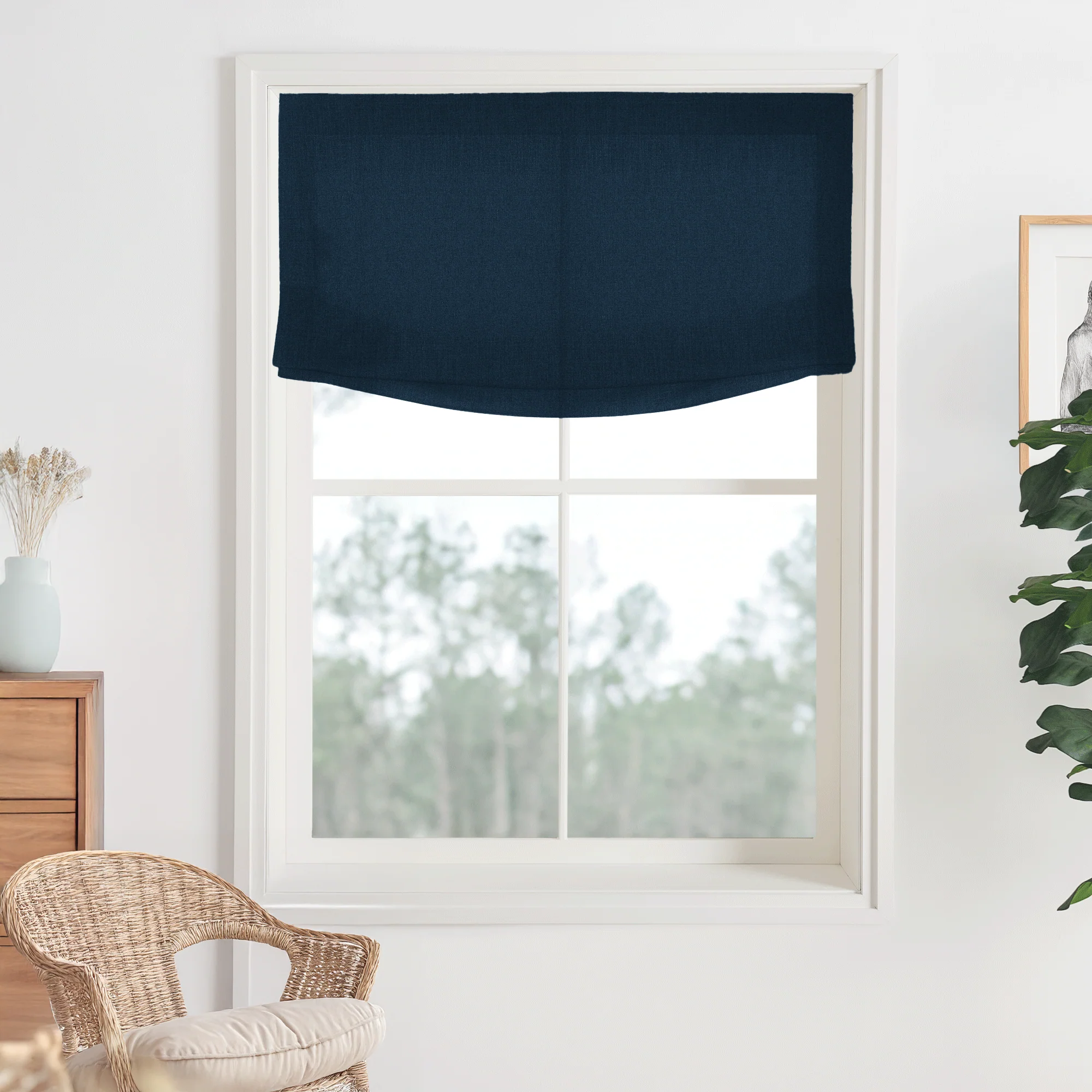 Bella Cotton Roman Shades & Blinds | Relaxed - Image 35