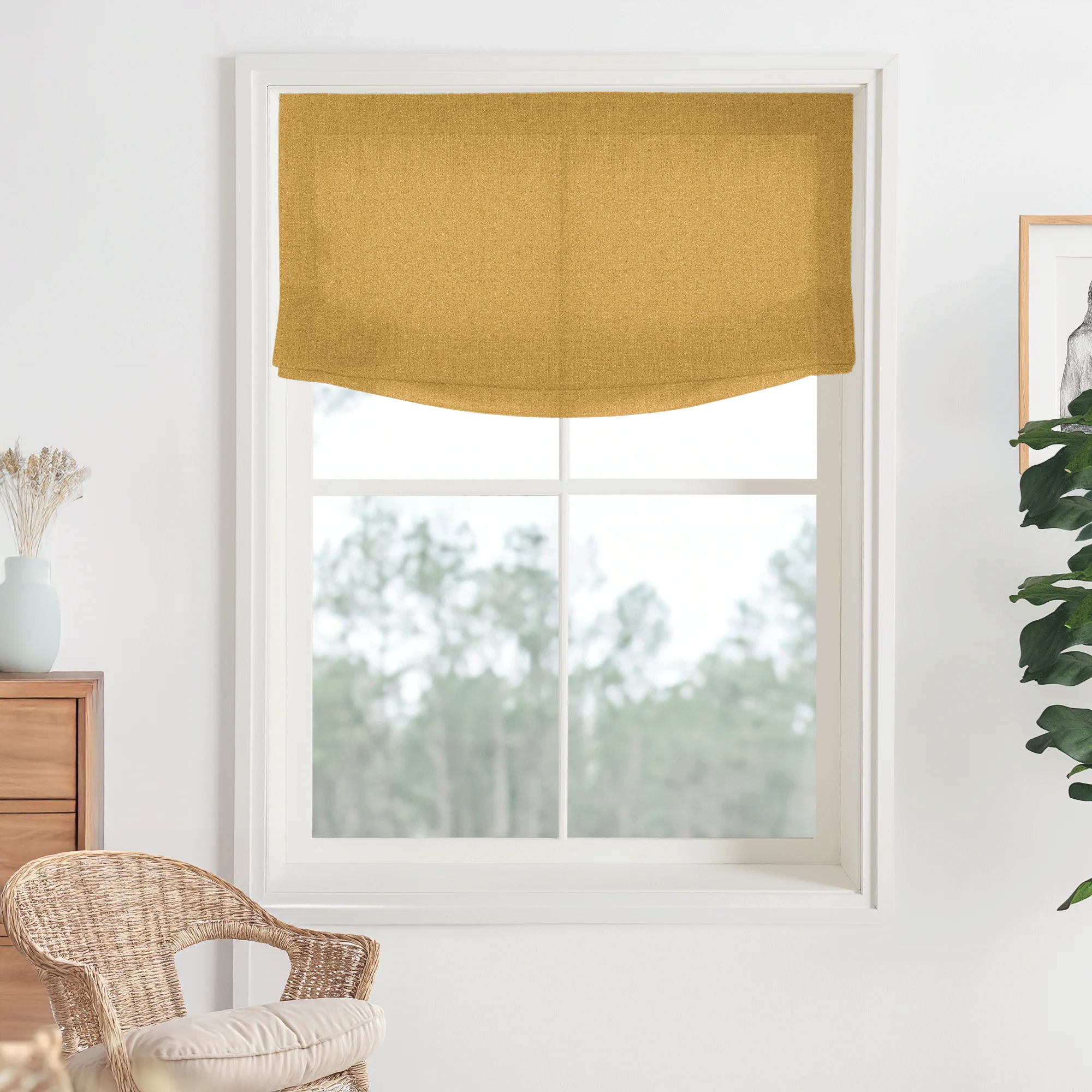 Bella Cotton Roman Shades & Blinds | Relaxed - Image 38