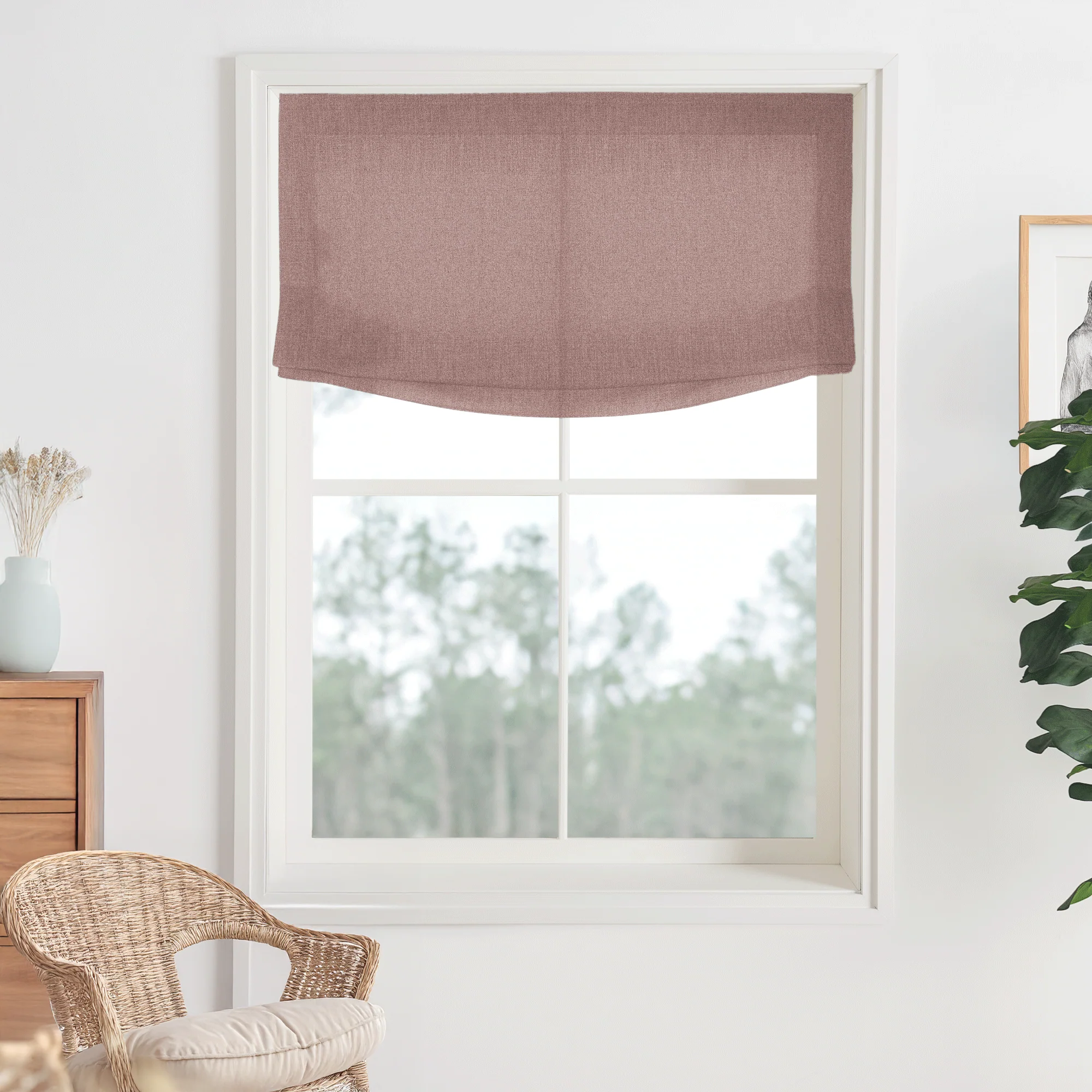 Bella Cotton Roman Shades & Blinds | Relaxed - Image 40