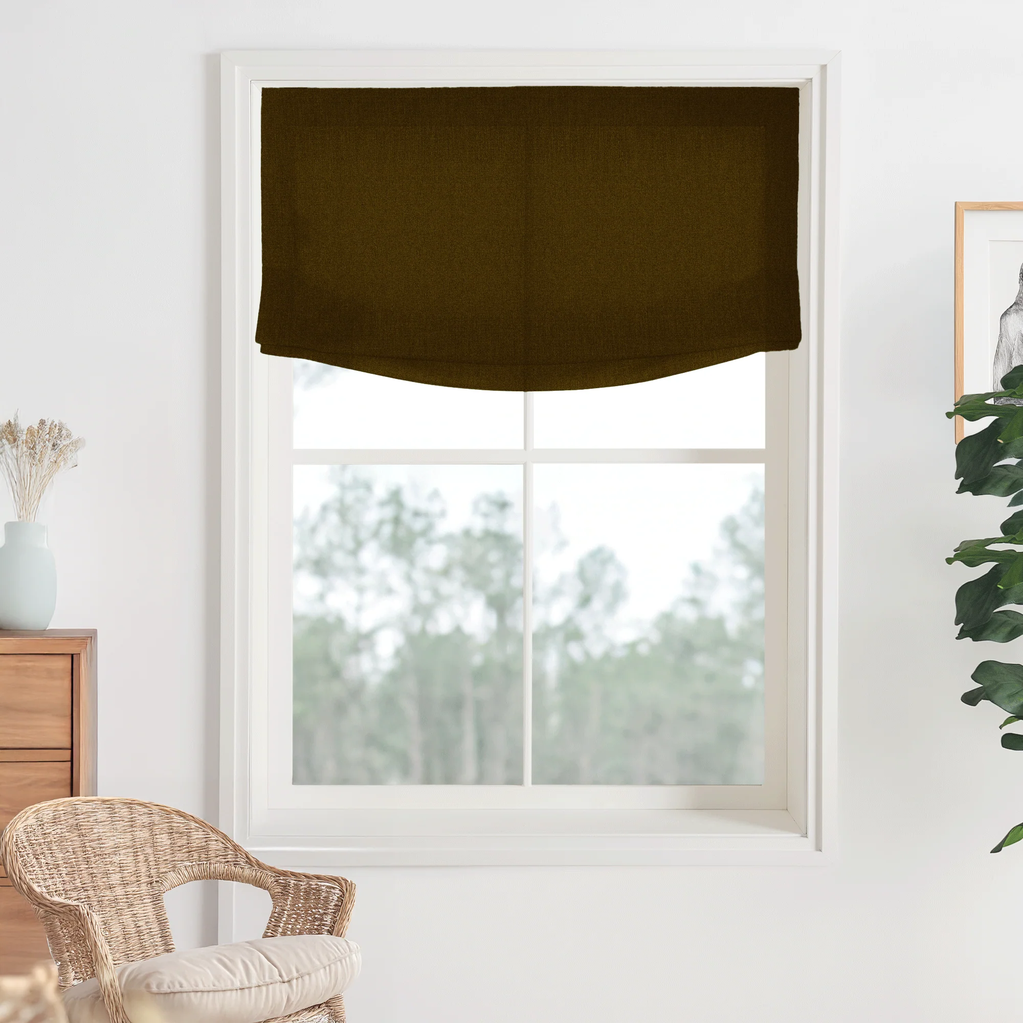 Bella Cotton Roman Shades & Blinds | Relaxed - Image 6