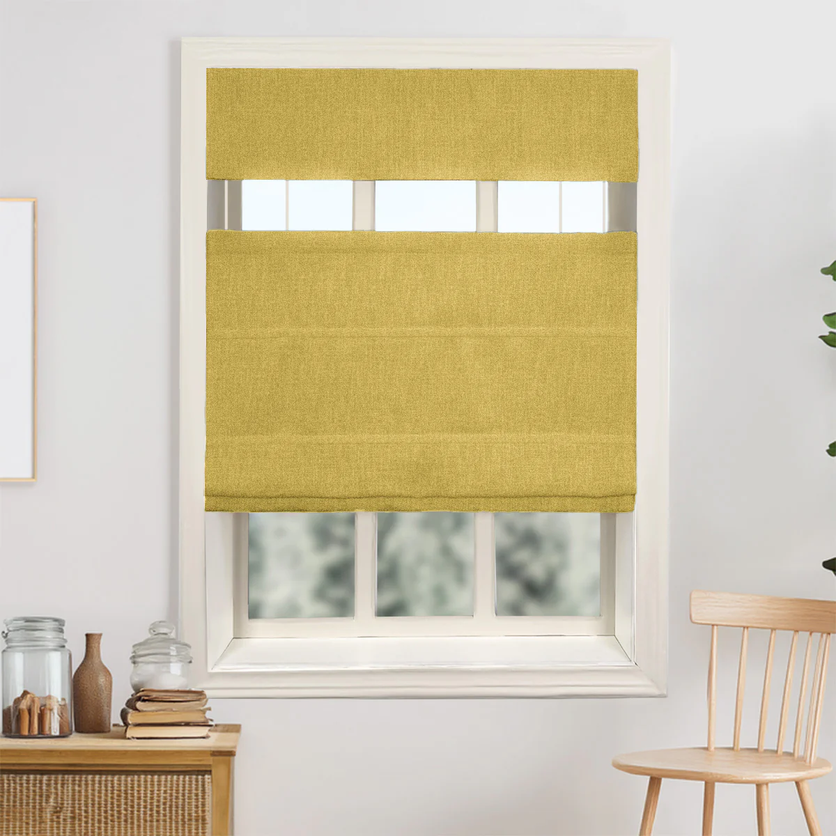Bella Cotton Roman Shades & Blinds | Top Down Bottom Up - Image 10
