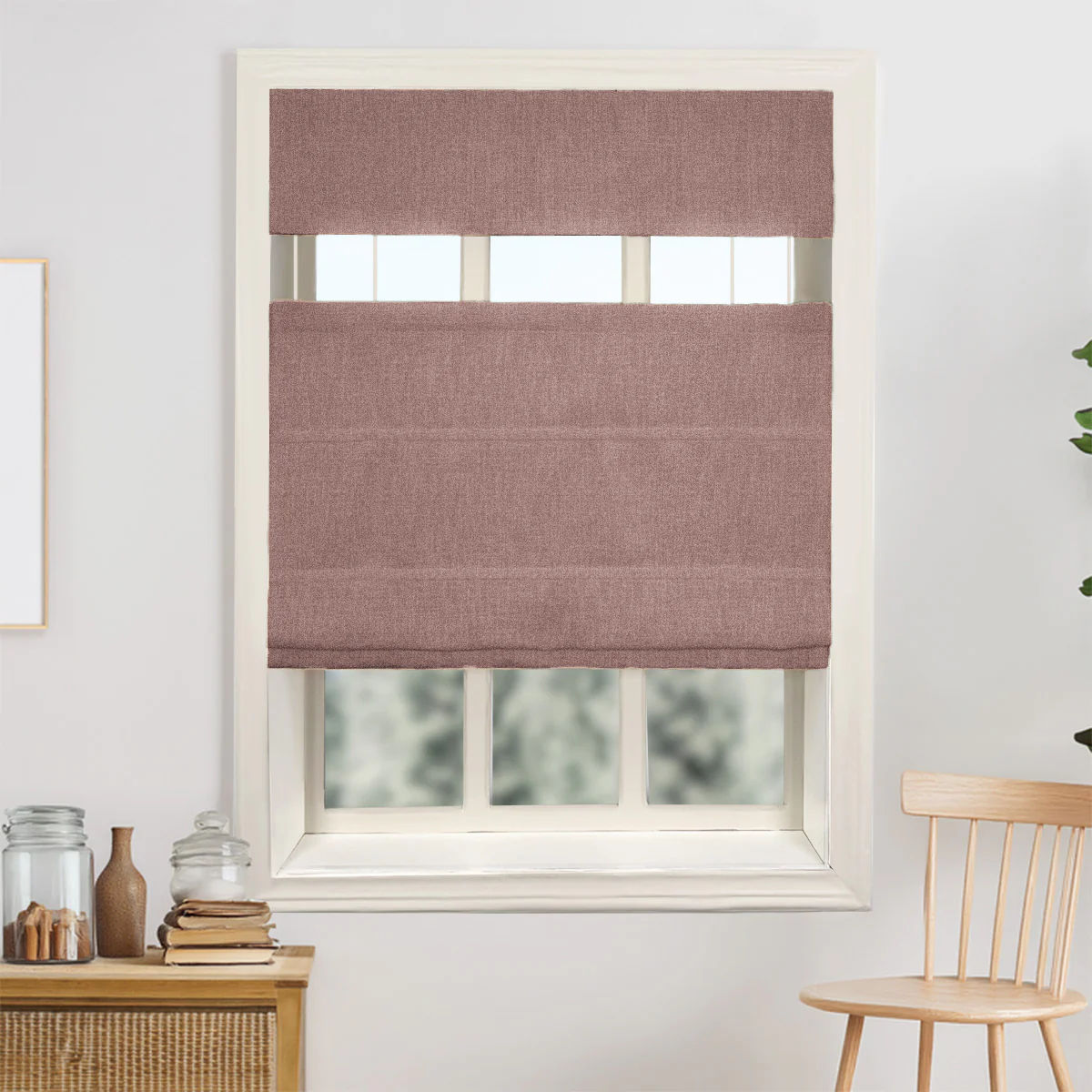 Bella Cotton Roman Shades & Blinds | Top Down Bottom Up - Image 13