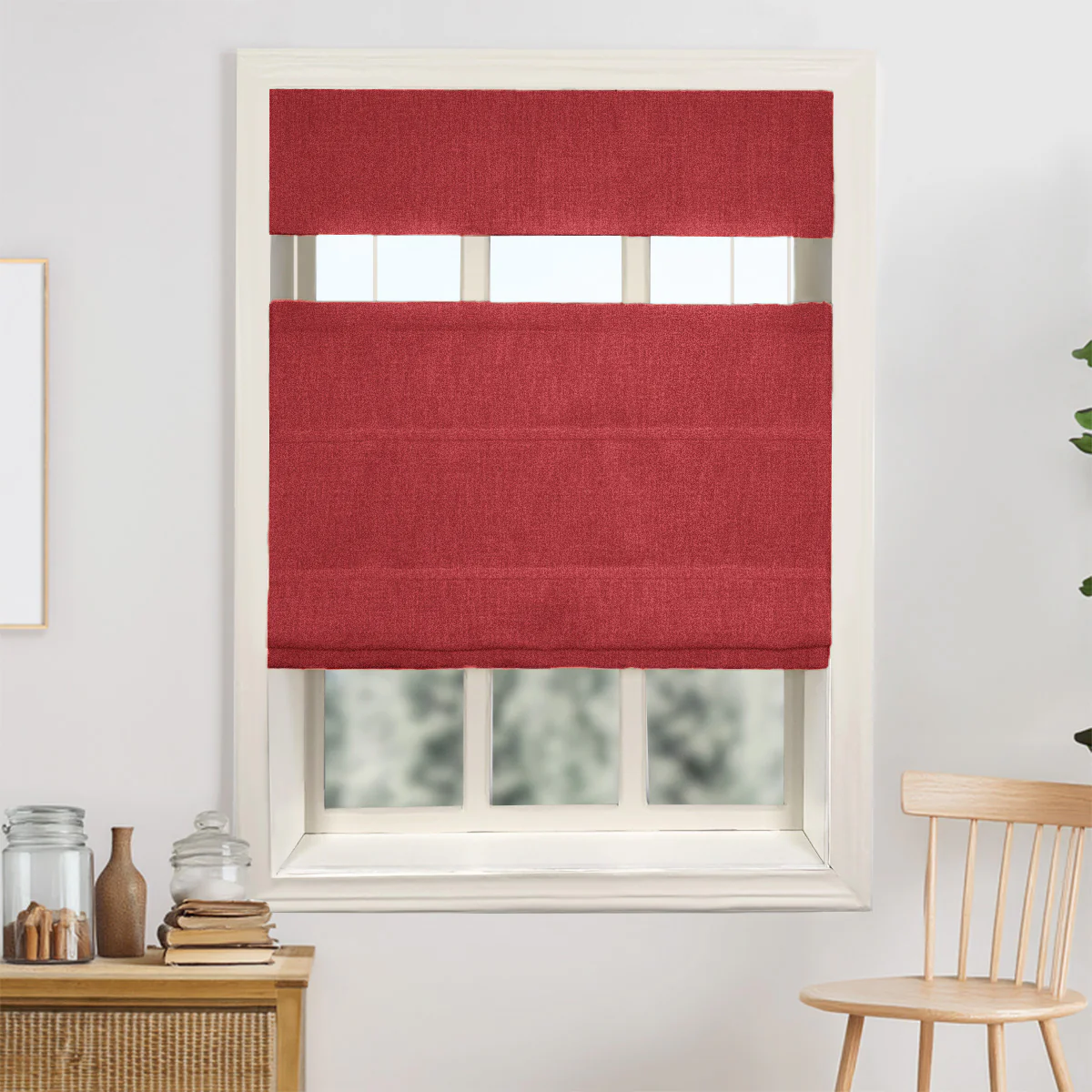 Bella Cotton Roman Shades & Blinds | Top Down Bottom Up - Image 14