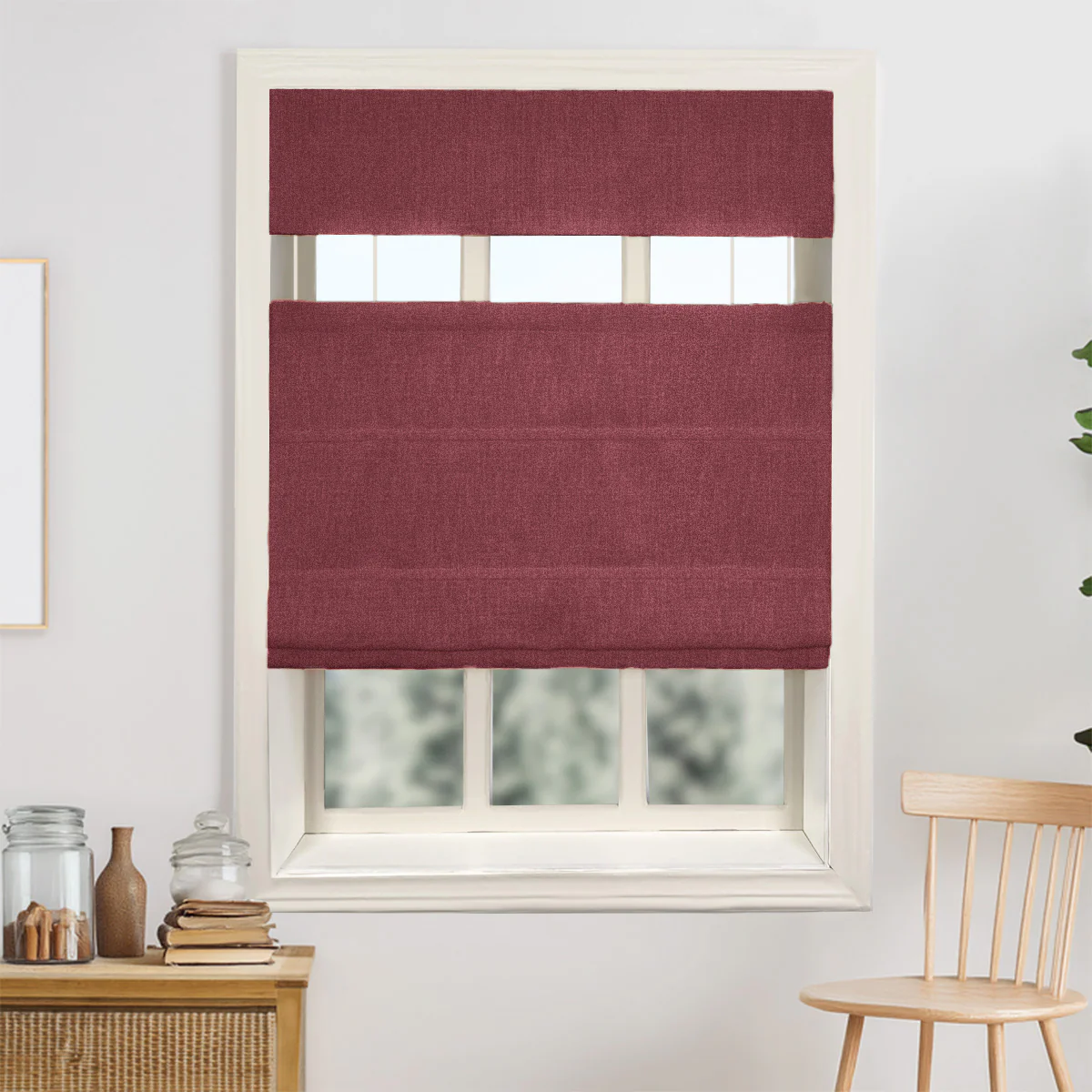 Bella Cotton Roman Shades & Blinds | Top Down Bottom Up - Image 15