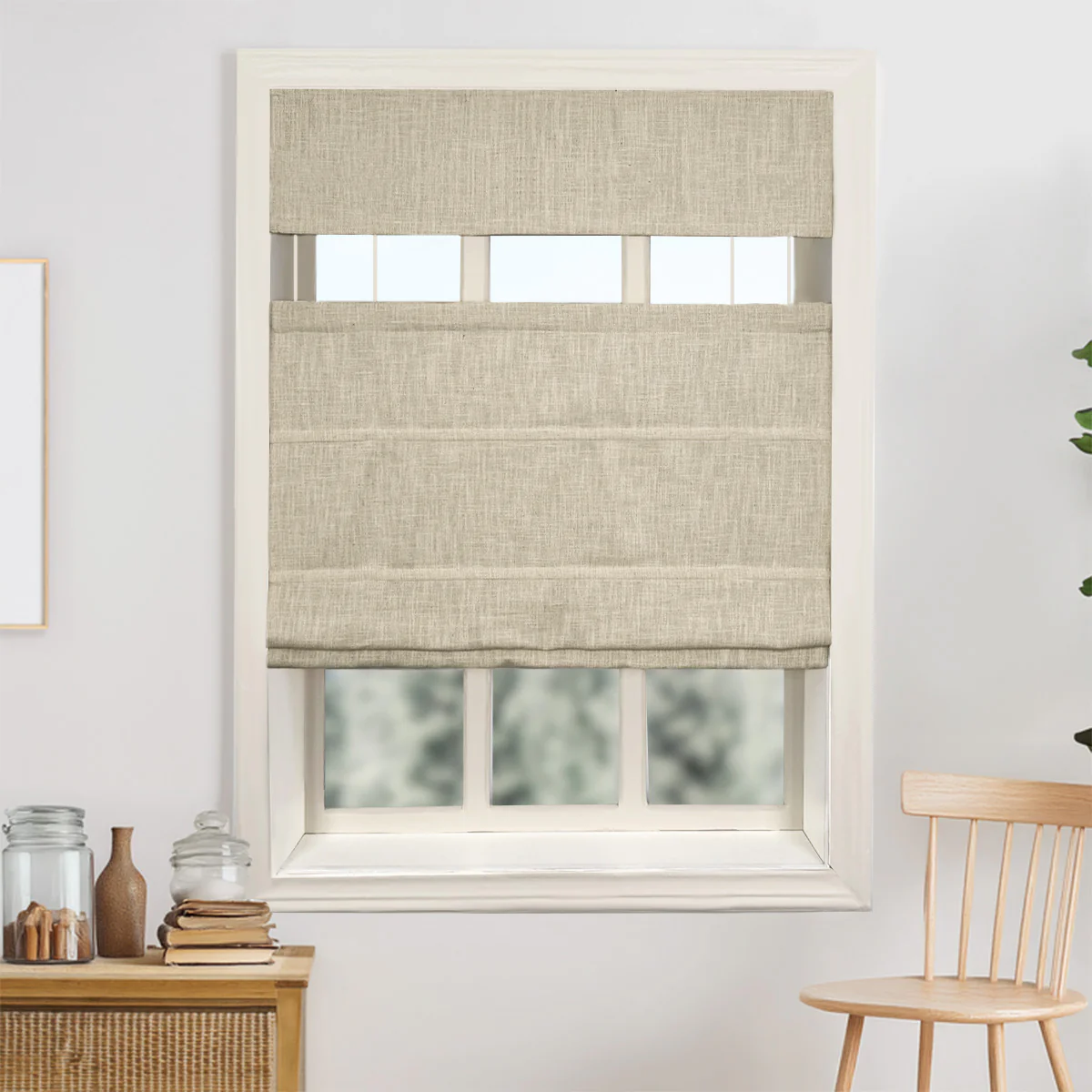Bella Cotton Roman Shades & Blinds | Top Down Bottom Up - Image 23