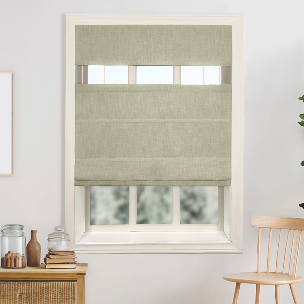 Bella Cotton Roman Shades & Blinds | Top Down Bottom Up - Image 26