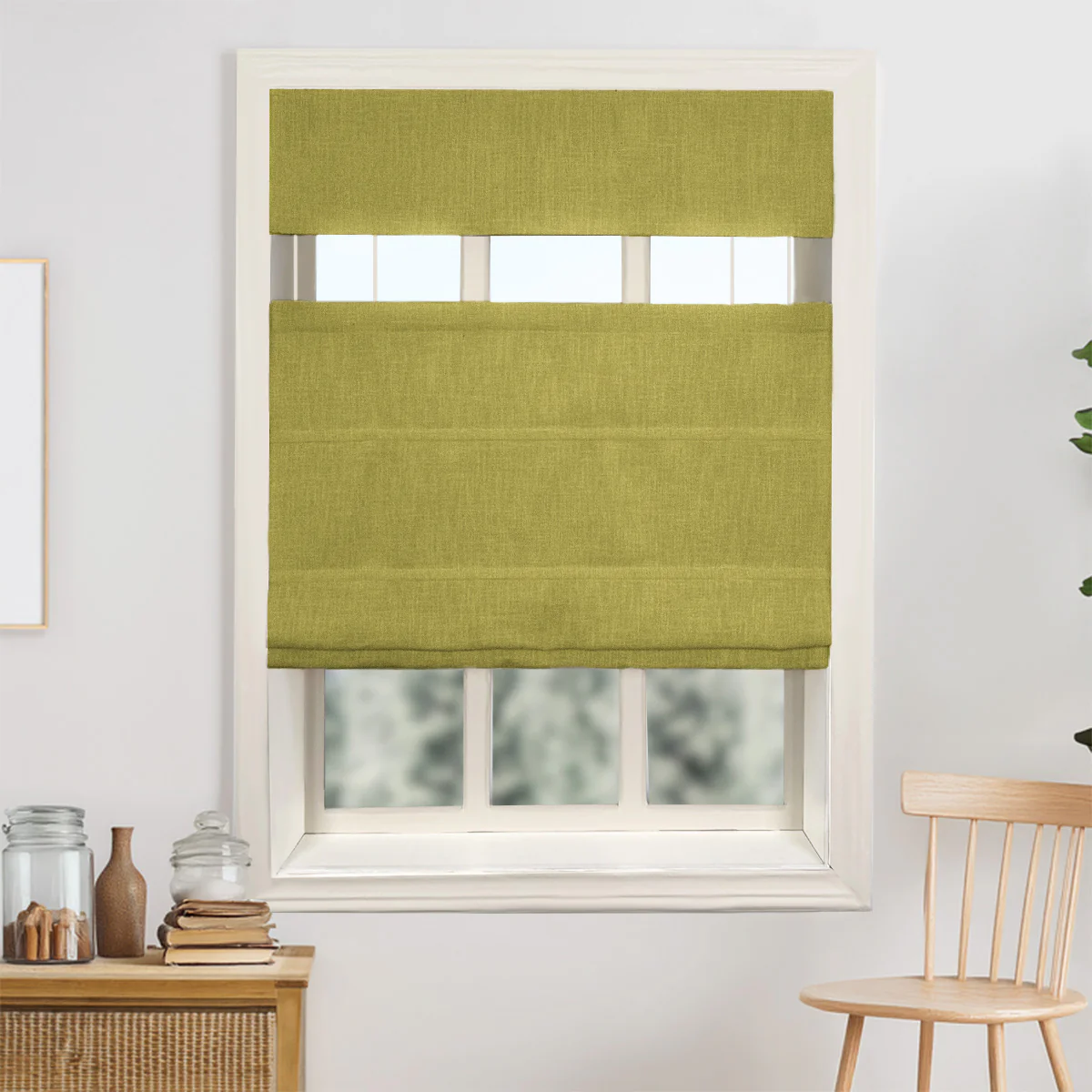 Bella Cotton Roman Shades & Blinds | Top Down Bottom Up - Image 34
