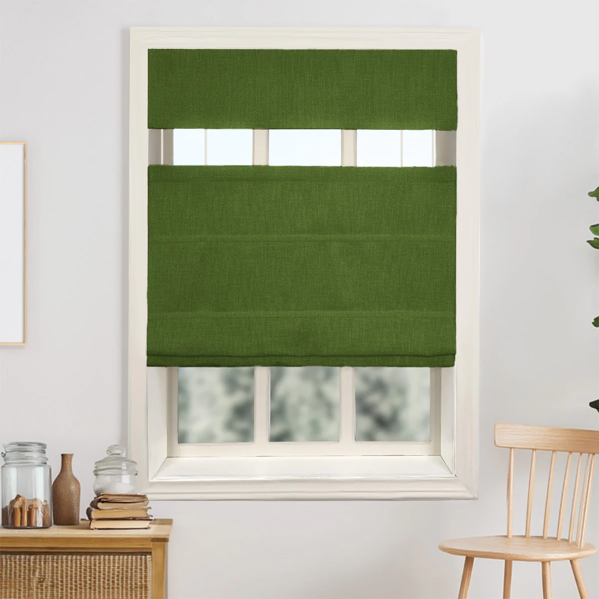 Bella Cotton Roman Shades & Blinds | Top Down Bottom Up - Image 36